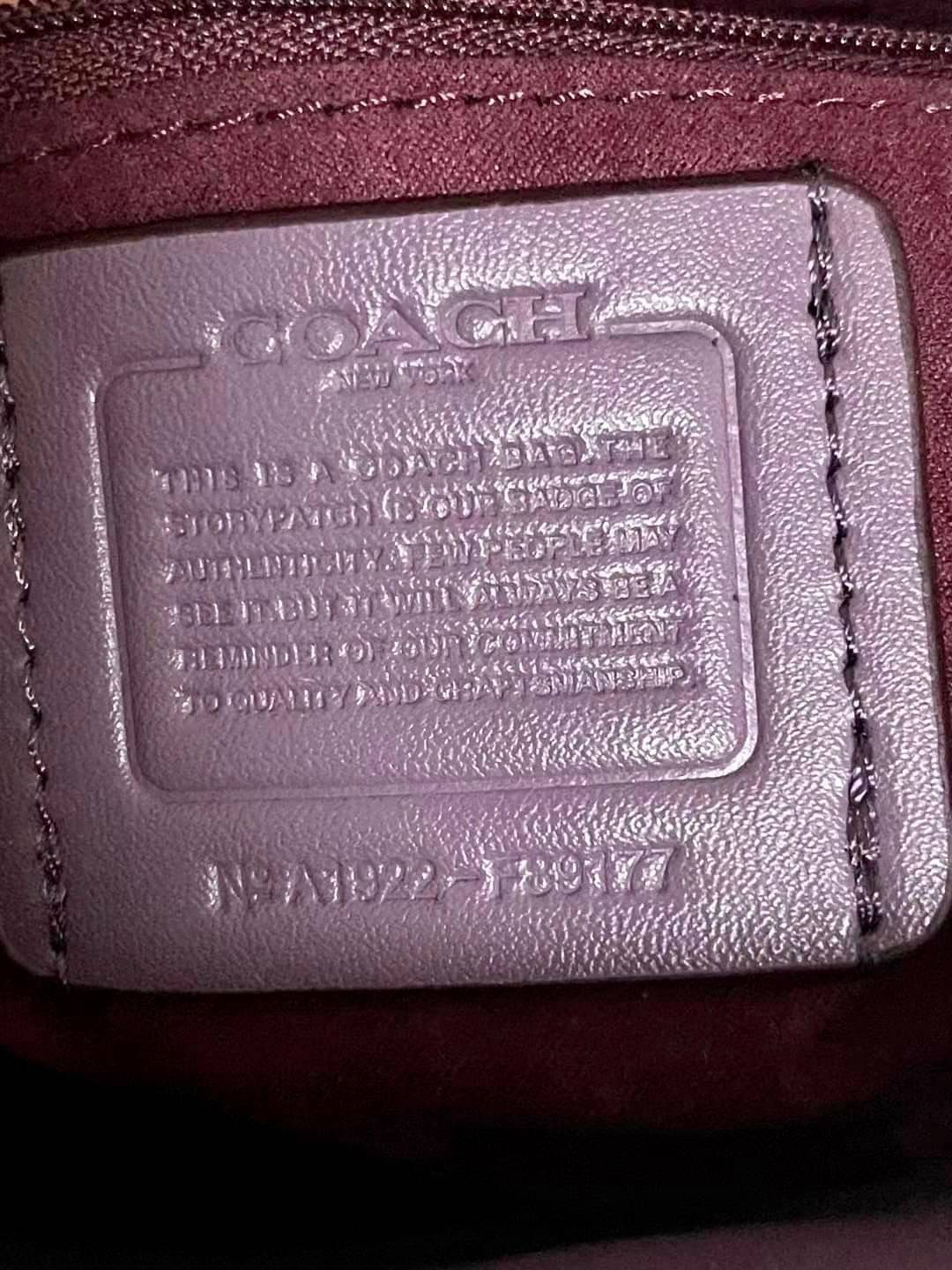 Coach Signature Chain Hobo In Signature Canvas พร้อมส่ง 4 สี