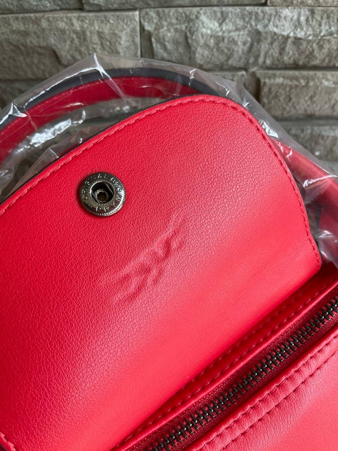 ของแท้ LONGCHAMP LE PLIAGE CUIR TOP HANDLE BAG S รุ่น 1512 กระเป๋าถือขนาดกำลังดี วัสดุหนังแกะ Metis