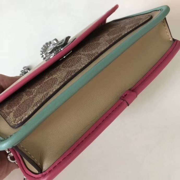 ของแท้ 💯% 】Coach Parker Crossbody In Blocked Signature Canvas