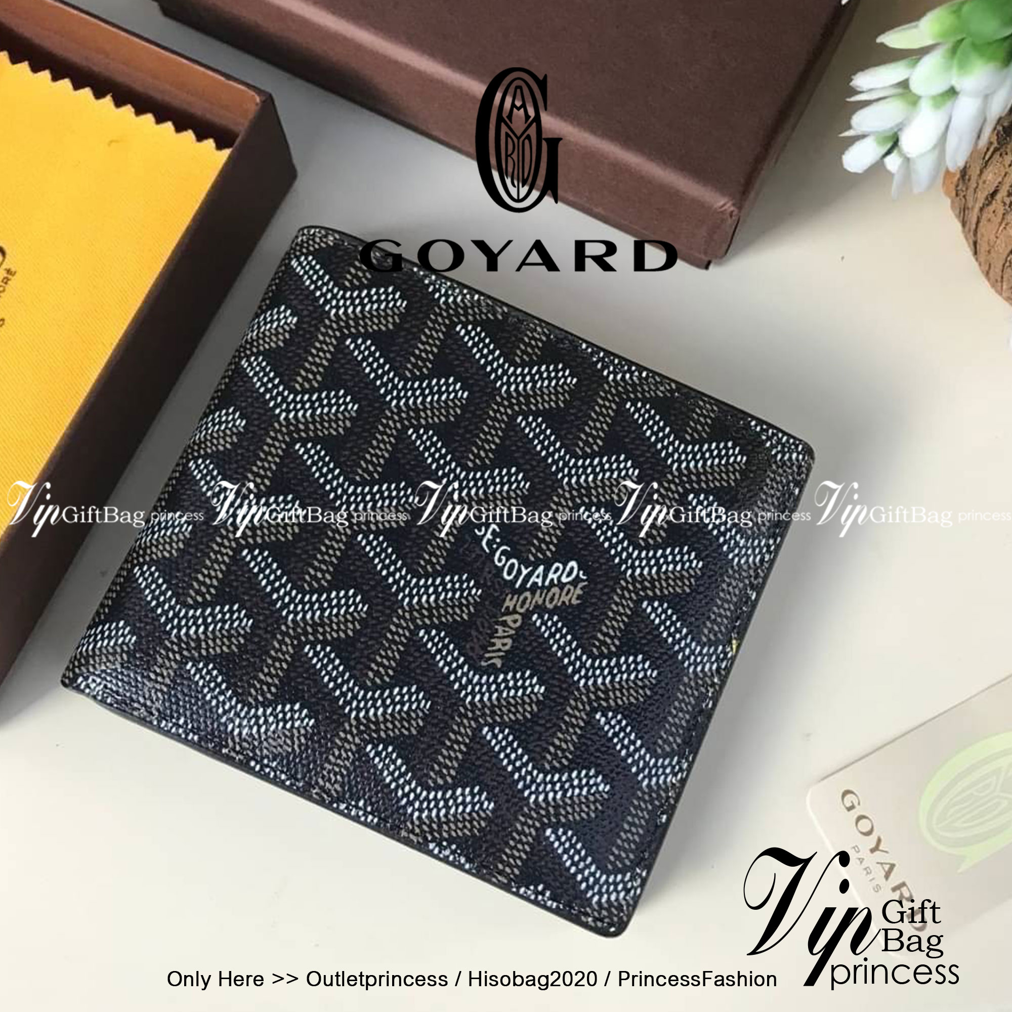 หนังแท้ GOYARD WALLET / GOYARD Victoire Bifold Wallet พร้อมส่งที่ไทย กระเป๋าสตางค์ผู้ชายใบสั้น พร้อมส่ง 6 สี พร้อมกล่องแบรนด์สวยหรูน่าใช้มากค่ะ อีกรุ่นที่ยอดขายไม่เคยตก 🤑🤑 ใบจริงดูผู้ดี ดูแพง!! ภายในมีช่องใส่บัตรได้เยอะ ใส่ธนบัตรได้ทุกใบ ห