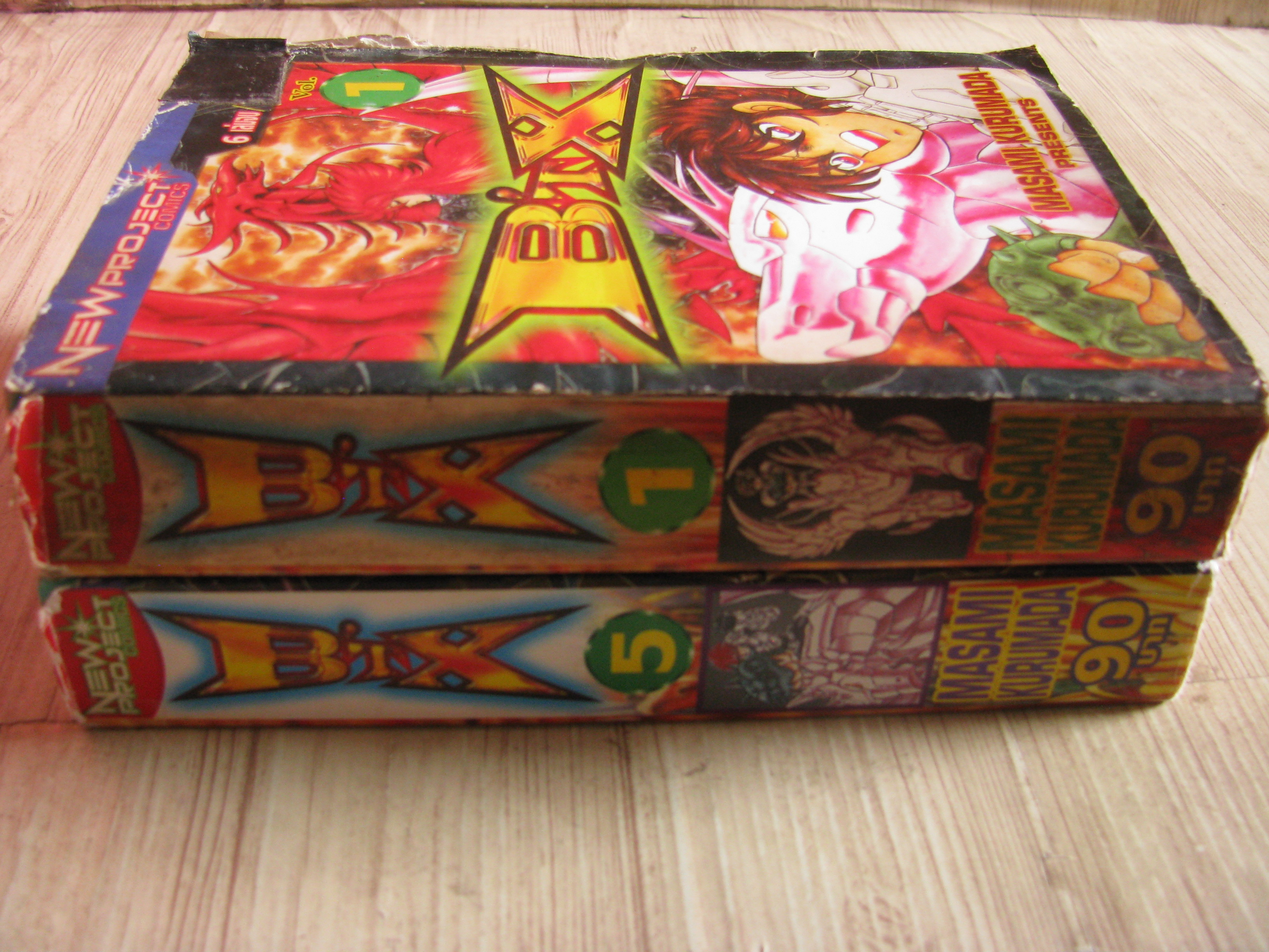 BT'X ชุด เล่ม 1,5 (6 เล่มจบ) Masami Kurumada เขียน