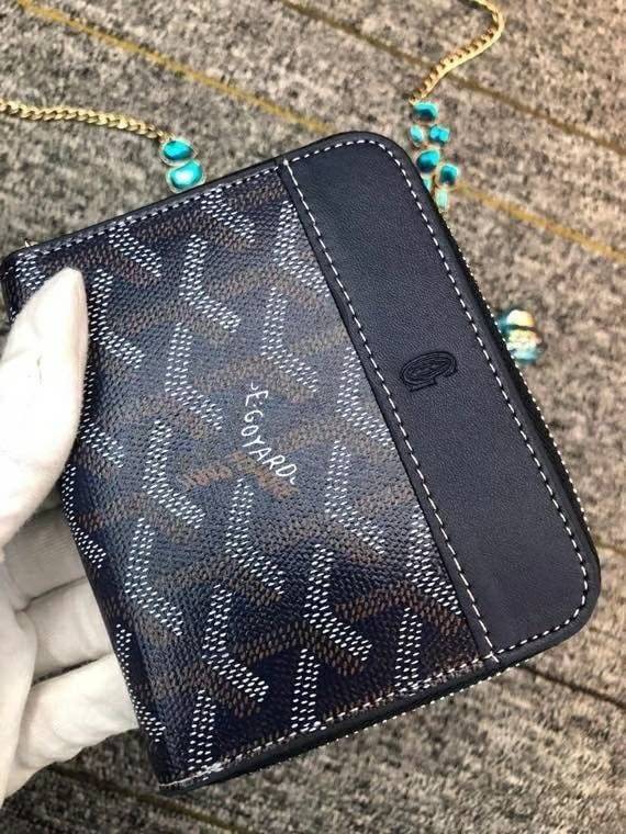 ORI หนังแท้ | GOYARD Compact Zip Matignon Pm Wallet
