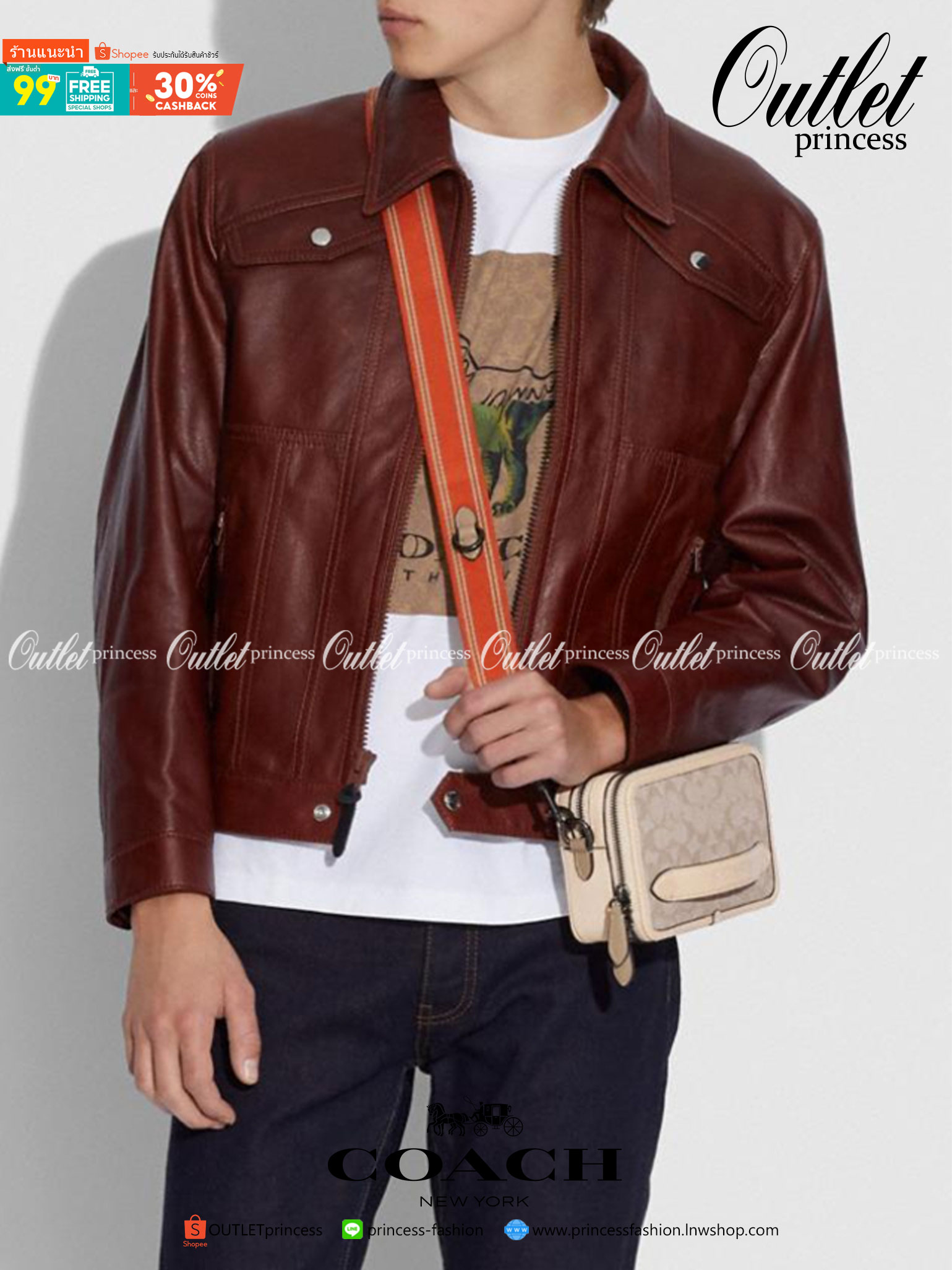 COACH CHARTER CROSS BODY IN SIANATURE JACQUARD((C3780)) 💋พร้อมส่ง สินค้าออกใหม่ ไม่มียังไงไหว!! ✔️กระเป๋าสะพายครอสบอดี้ร์ หรือสามารถสอดมือตรงหนังด้านหน้าถือแบบเก๋ๆได้ด้วยค่าา วัสดุJacquardทอบายแบรนด์อย่างดี ผสมหนังแท้ ได้ลงตัวสวยงาม น่าใช้