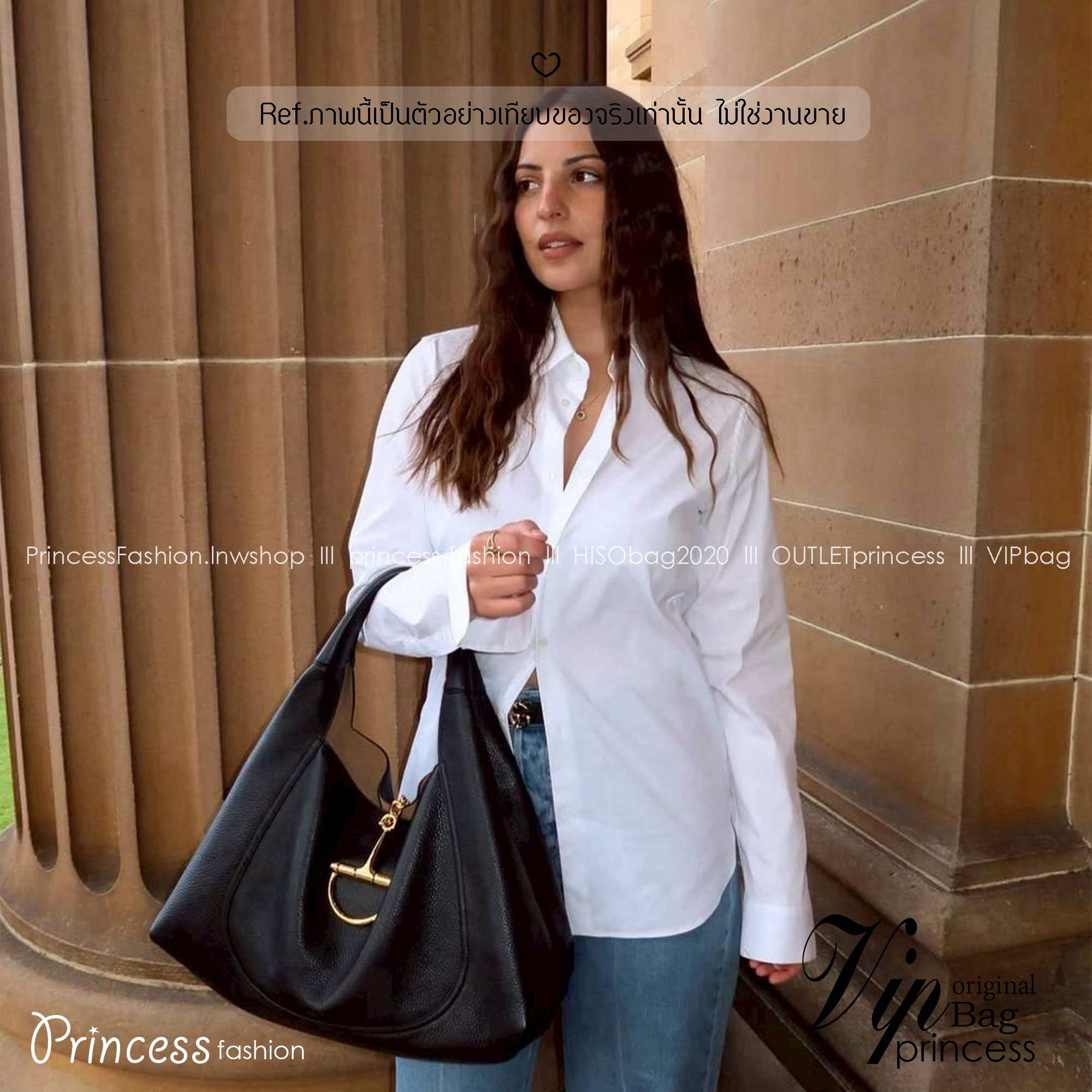 Gucci Softbit maxi shoulder bag กระเป๋าทรงโฮโบโฉมใหม่ใบใหญ่ อะไหล่เป็นเอกลักษณ์ของแบรนด์ในรูปแบบ Horsebit ครึ่งรูปขนาดใหญ่ หรูหราและใช้งานสะดวก รูปทรงสไตล์สบายๆ หนังลายเกรนสวยหรูนุ่มนวลพร้อมเท็กเจอร์อันโดดเด่น