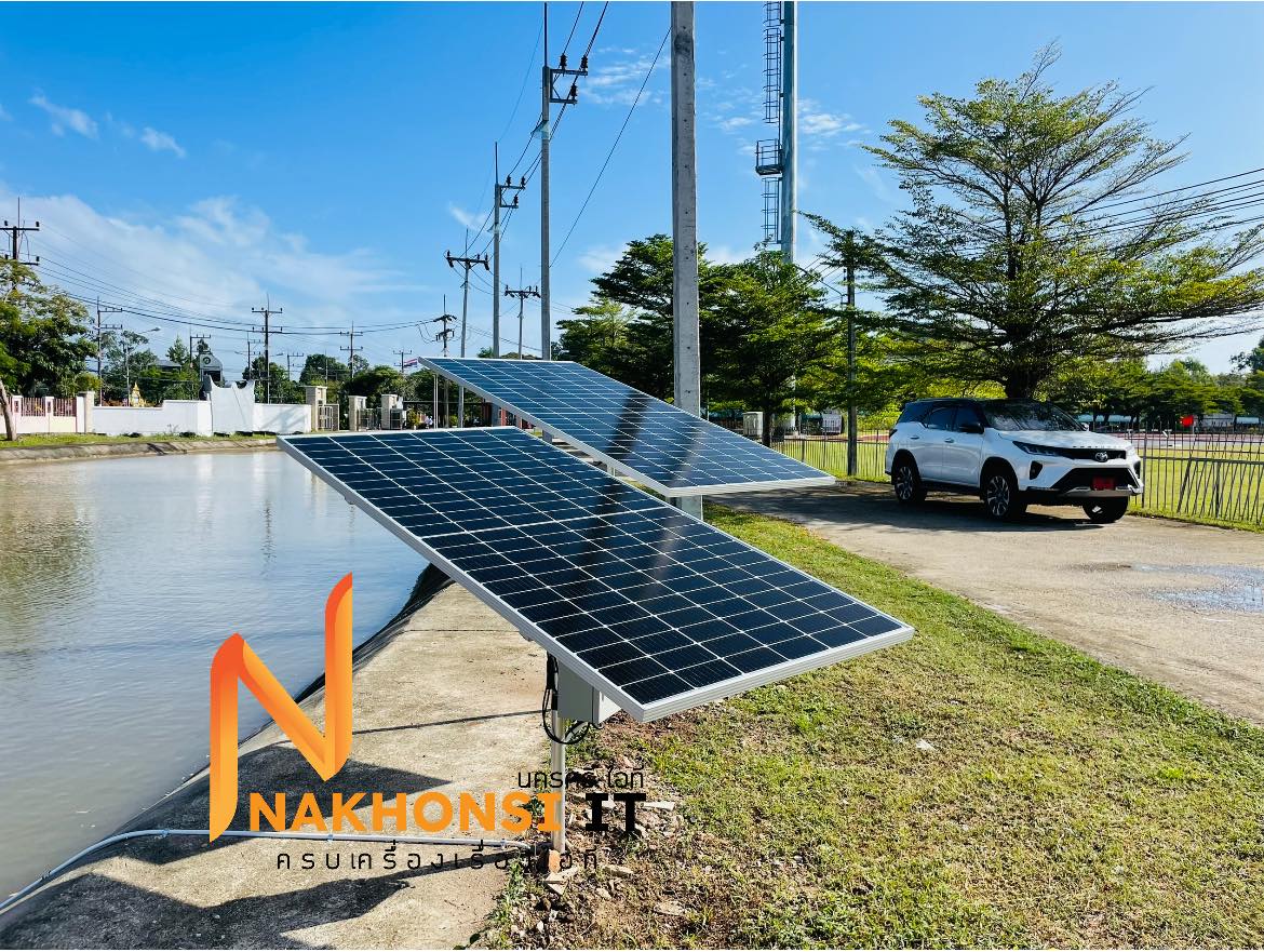 น้ำพุโซลาเซลล์ Solar Pump น้ําพุพลังงานแสงอาทิตย์