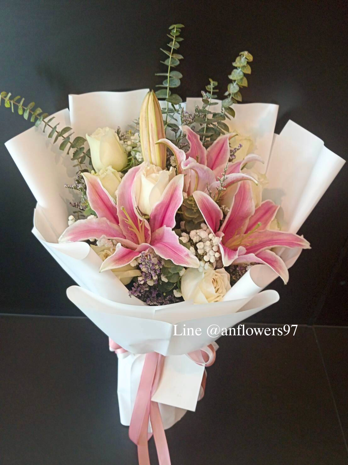ช่อดอกลิลลี่