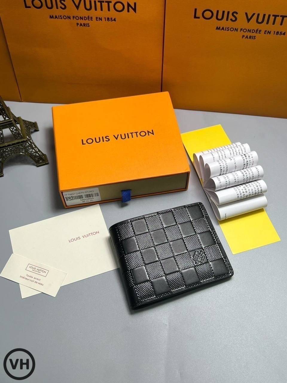 ORI หนังแท้ | LV Multiple Wallet / LV Wallet กระเป๋าสตางค์ใบสั้น กระเป๋าสตางค์ผู้ชาย