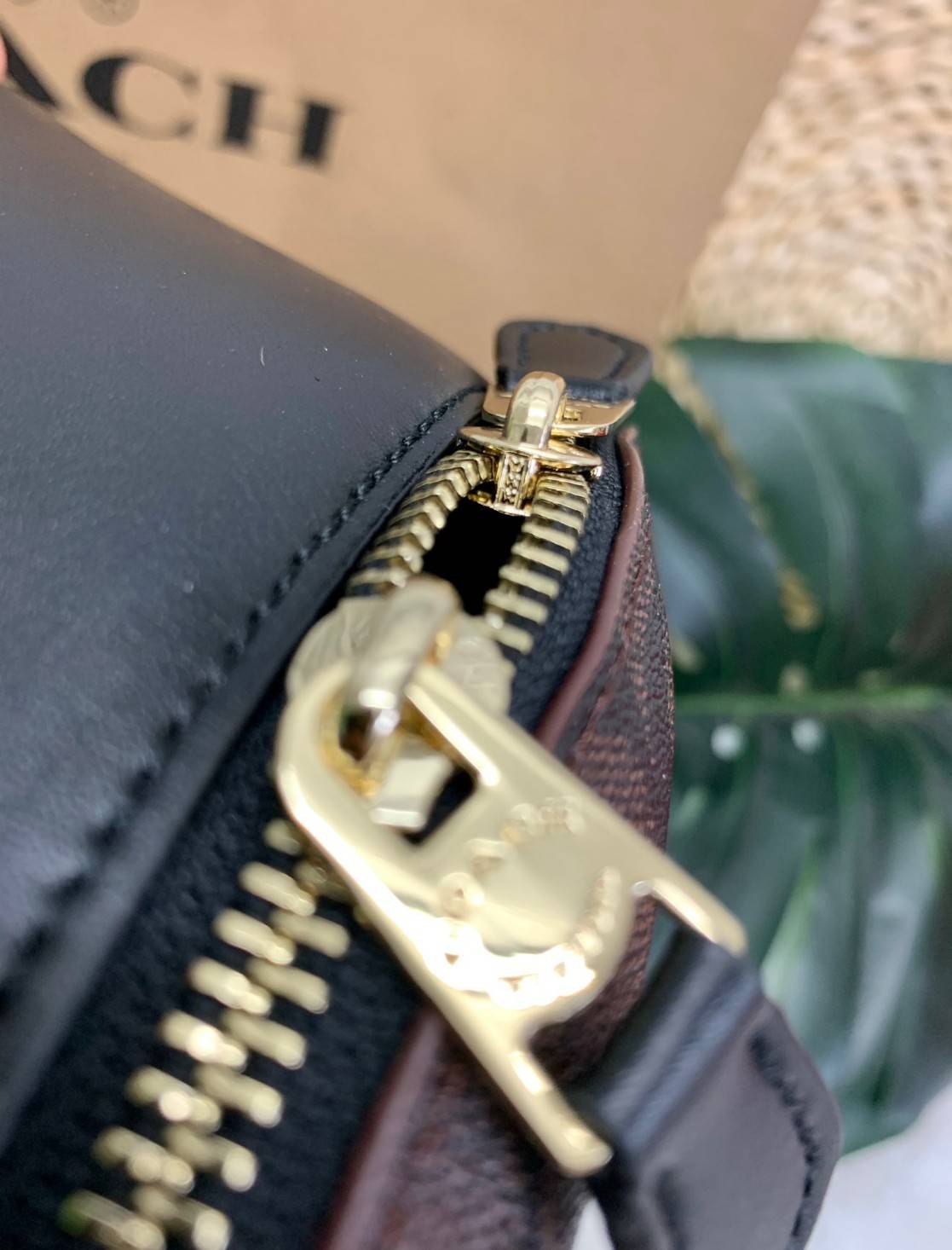 OUTLET 】COACH MEDIUM CHARLIE BACKPACK IN SIGNATURE ((32200)) พร้อมส่งที่ไทยอีกครั้งค่ะ! กระเป๋าสะพายหลังขนาดกลาง หนังแท้+ไนล่อน ด้านหน้ามีช่องซิปให้หนึ่งช่อง;เปิดปิดช่องหลักแบบซิปคู่ ภายในกว้างใส่สัมภาระได้จุนะคะ พร้อมช่องซิปให้อีกช่องค่ะ;สายสะพายสามารถเล