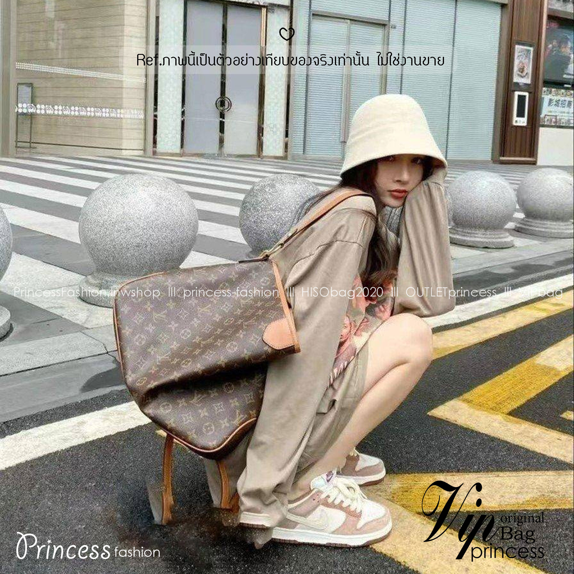 LV Delight Tote Bag กระเป๋าทรงโท้ทใบใหญ่ ขนาดจุได้แบบล้นๆ มาพร้อมใบเล็กเข้าเซ็ทพิเศษที่สุด!! สมใจใครที่มองหากระเป๋าใบโปรด
