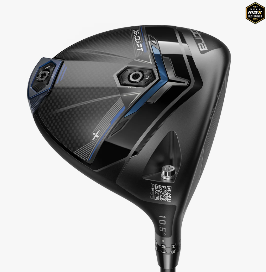 NEW COBRA DS-ADAPT X 10.5* DRIVER - PROJECT X DENALI BLUE 60G FLEX R + HEADCOVER