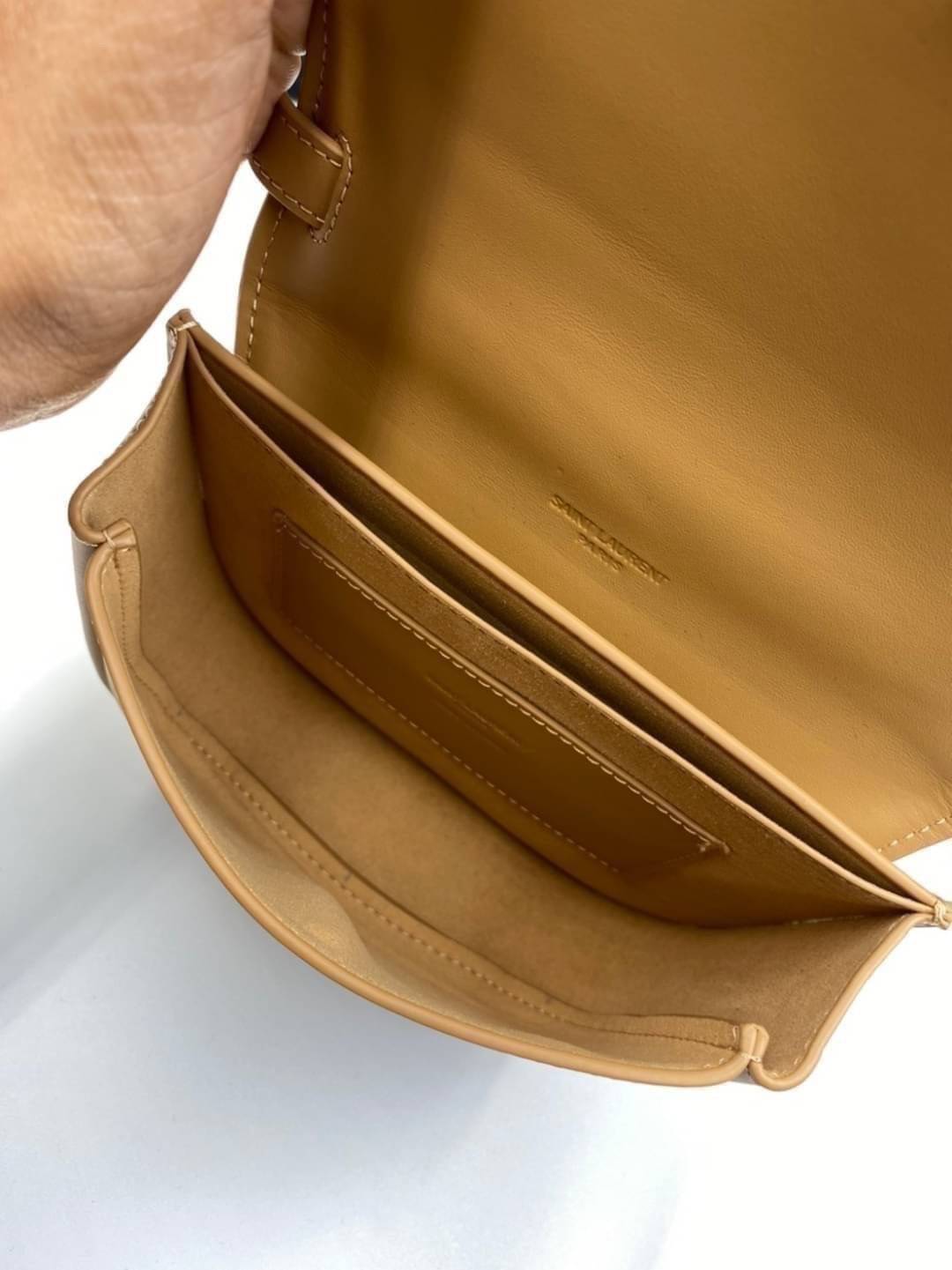 VIP 】หนังแท้ YSL SAINT LAURENT BORSA SATCHEL KAIA PICCOLA IN MORBIDA PELLE พร้อมส่งที่ไทย