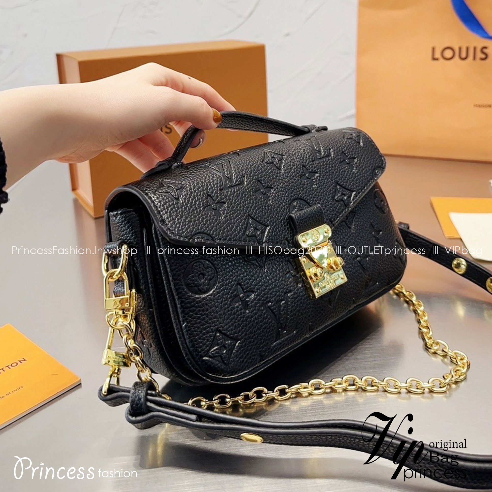 LV Pochette Métis East West / LV Metis / LV BAG พร้อมส่ง 5 สี กระเป๋าสะพายทรงพอช คลาสสิค ดีไซน์เรียบหรู งานสวยเป๊ะ