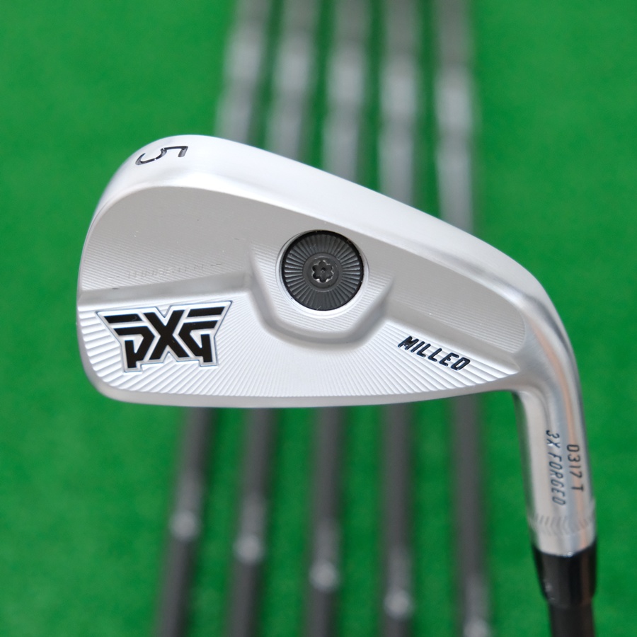 PXG 0317 T IRON SET 5-PW - MITSUBISHI MMT 80 FLEX S LENGTH +1/2" - GOLF PRIDE MCC +4 STANDARD