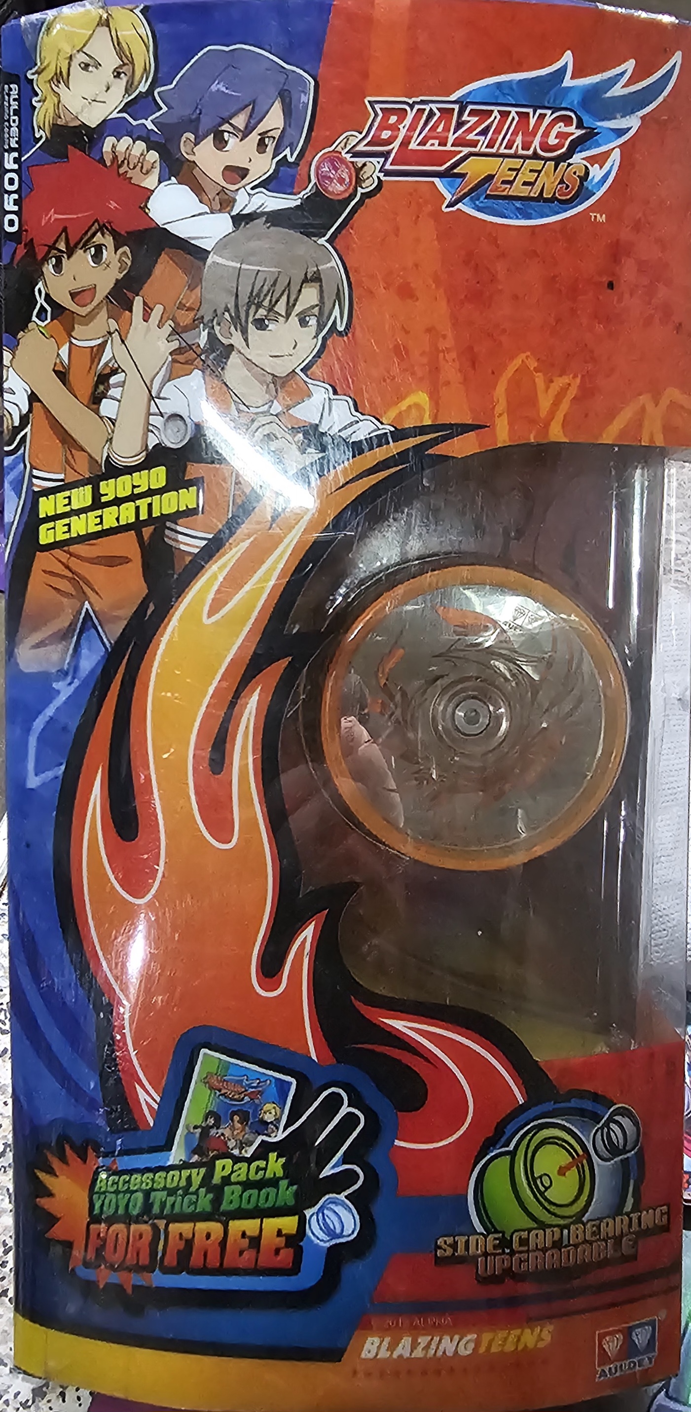 โย่โย่ตราเพรชร ระบบลูกปืนตัวใหญ่ Blazing Teens 4 Flaming Phoenix