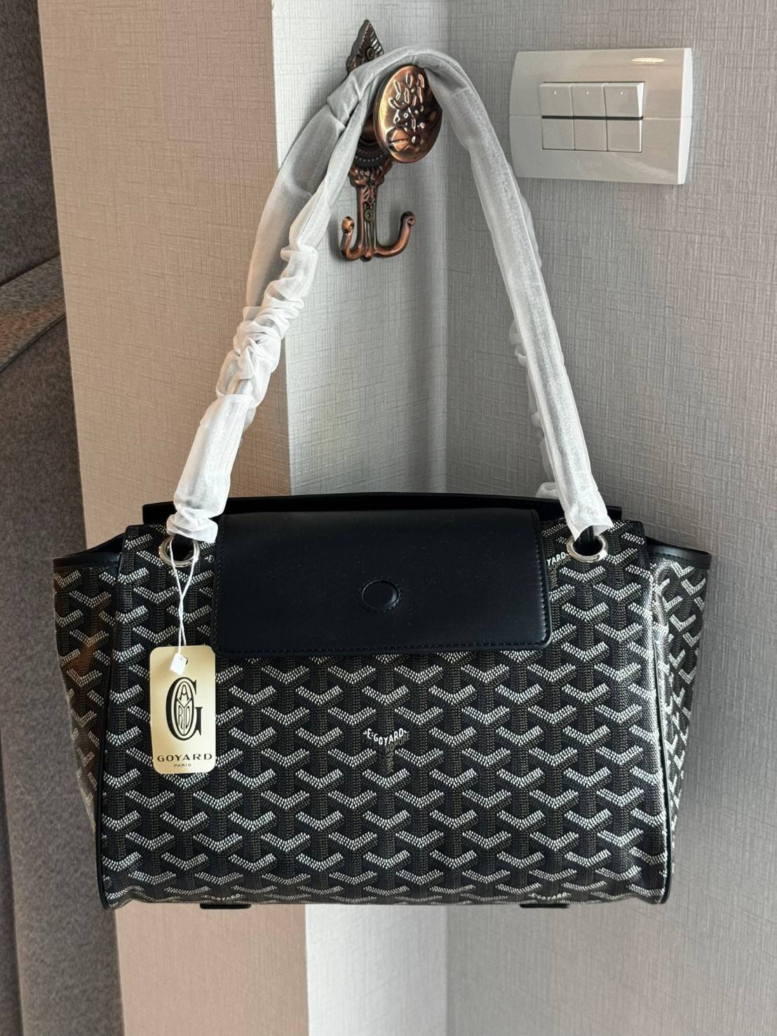 พร้อมส่ง 8 สี GOYARD Rouette Souple Bag 30cm กระเป๋าสะพายแบรนด์หรูสัญชาติฝรั่งเศส 🧡 เกรดออริจินอล 1:1 สลับแท้ ใช้งานต่างประเทศได้