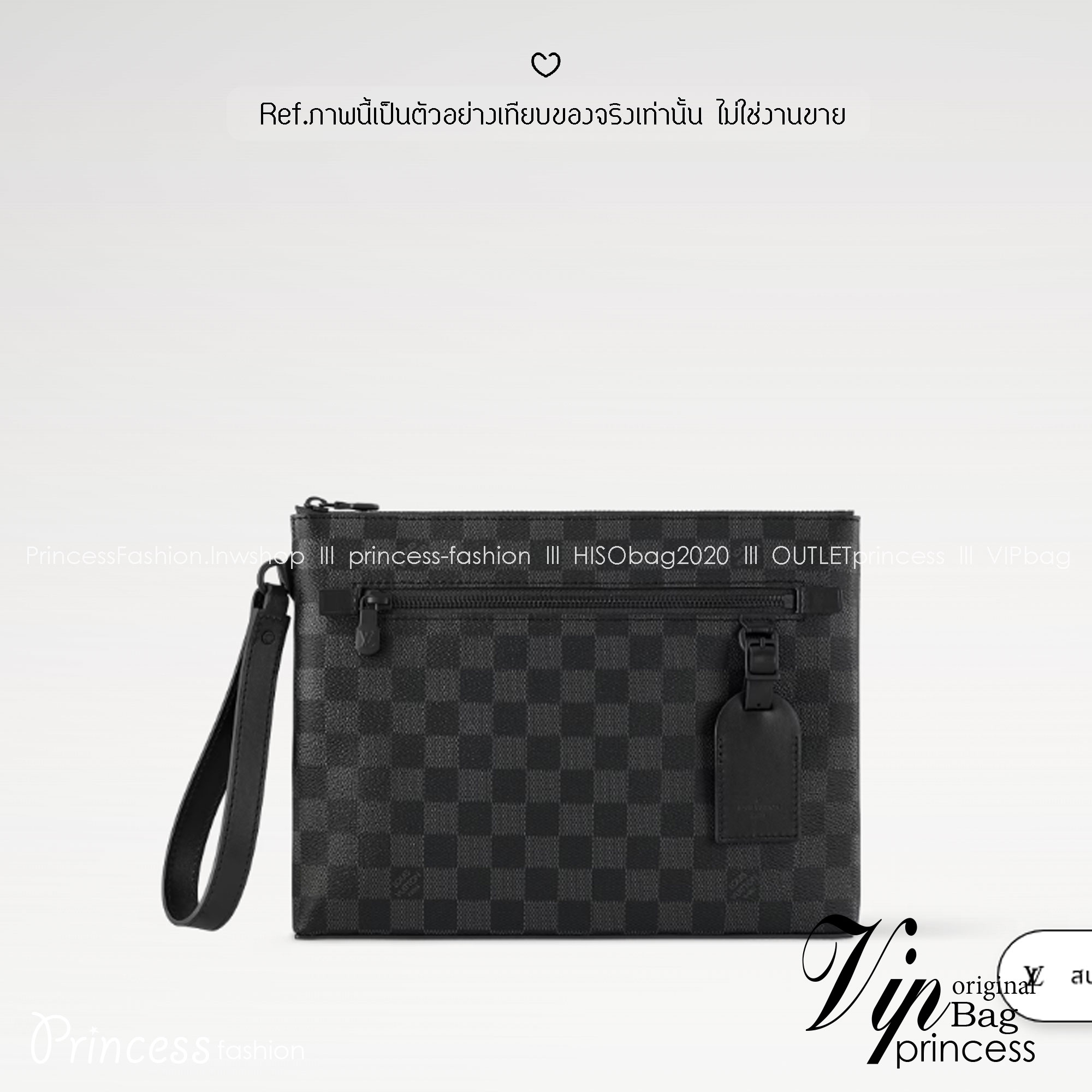 TOP ORI หนังแท้ | LV Takeoff Pouch Clutch Bag กระเป๋าทรงคลัช แคนวาสสุดคลาสสิกของเมซง มีขนาดกะทัดรัดสามารถพกพาแทนกระเป๋าเอกสารแบบดั้งเดิม ช่องกระเป๋าหลักขนาดใหญ่เพียงพอสำหรับใส่แท็บเล็ต