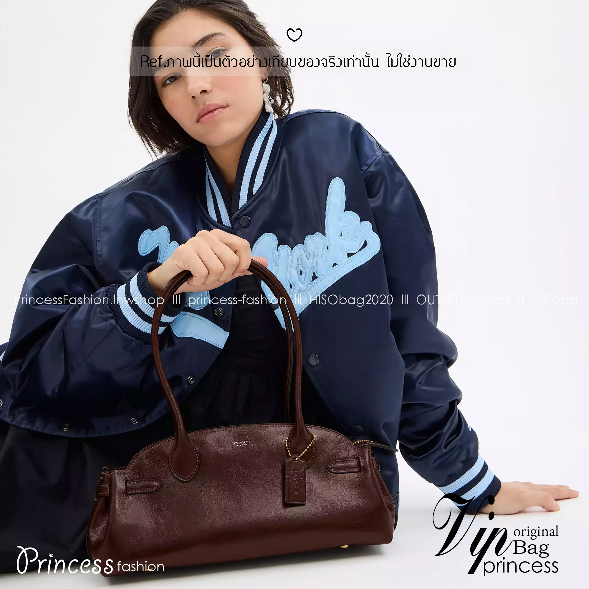 ORI หนังแท้ | Coach Empire carryall bag กระเป๋าสะพายทรงโฮโบ รุ่นใหม่ล่าสุดมาแรงมากๆ จึ้งสุดๆ ดีไซน์เฉี่ยว เก๋ สะพายไปคาเฟ่ ไปเที่ยวถ่ายรูปสวยๆ คือเหมาะสุดๆ