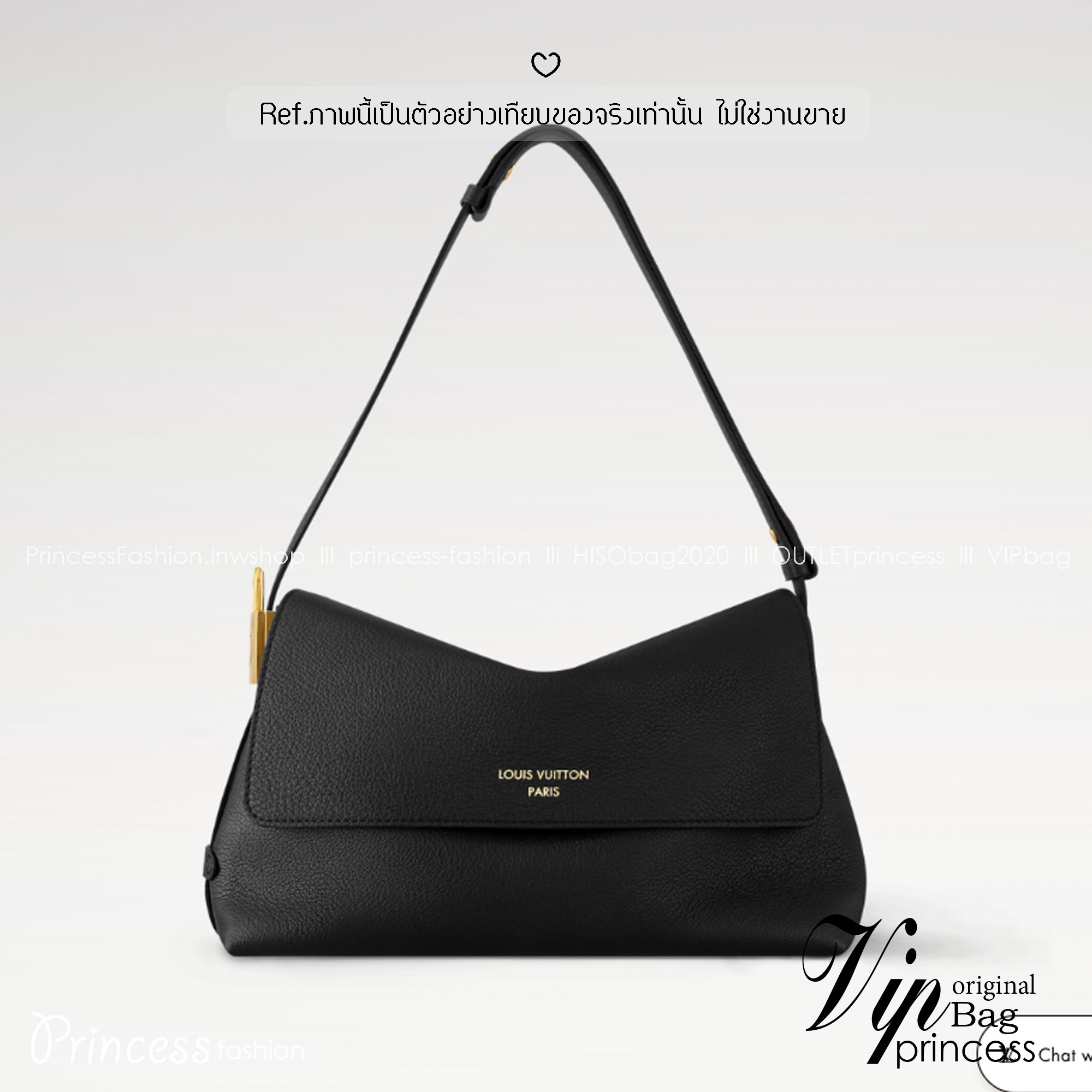 ORI หนังแท้ | LV Low Key Messenger Bag กระเป๋าสะพายทรงแมสเซ็นเจอร์ รูปทรงใหม่ สไตล์เรียบง่ายแต่หรูหรา ตกแต่งด้วยแม่กุญแจสีทองวินเทจ พร้อมใบลูกลายโมโนแกรมเพิ่มฟังชั่นการใช้งาน