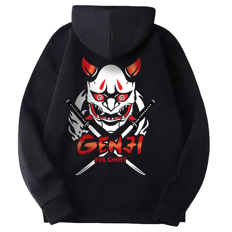 77design HOODIE เสื้อฮูด GENJI DEVIL