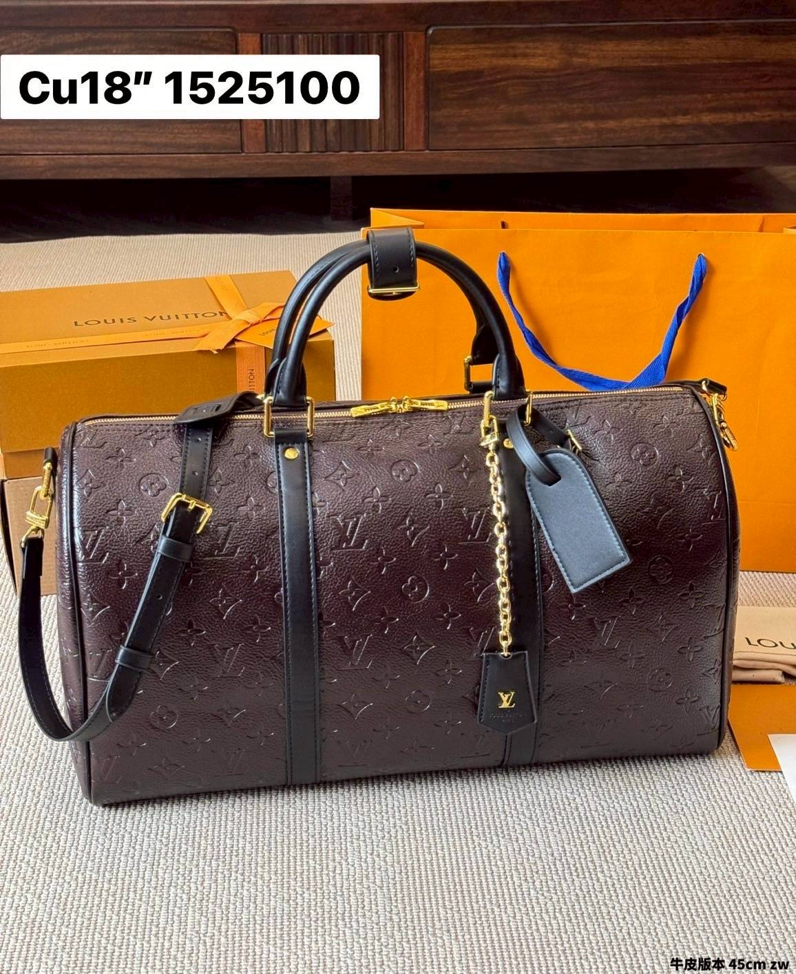 LV Keepall Bandoulière 45 Autres Cuirs Monogram / LV Travel Bag กระเป๋าสะพายเดินทางใบใหญ่ สีใหม่ล่าสุด โทนม่วงโดดเด่นสุดคลาสสิค ด้วยดีเทลความเป็นเอกลักษณ์ เรียบแต่หรู