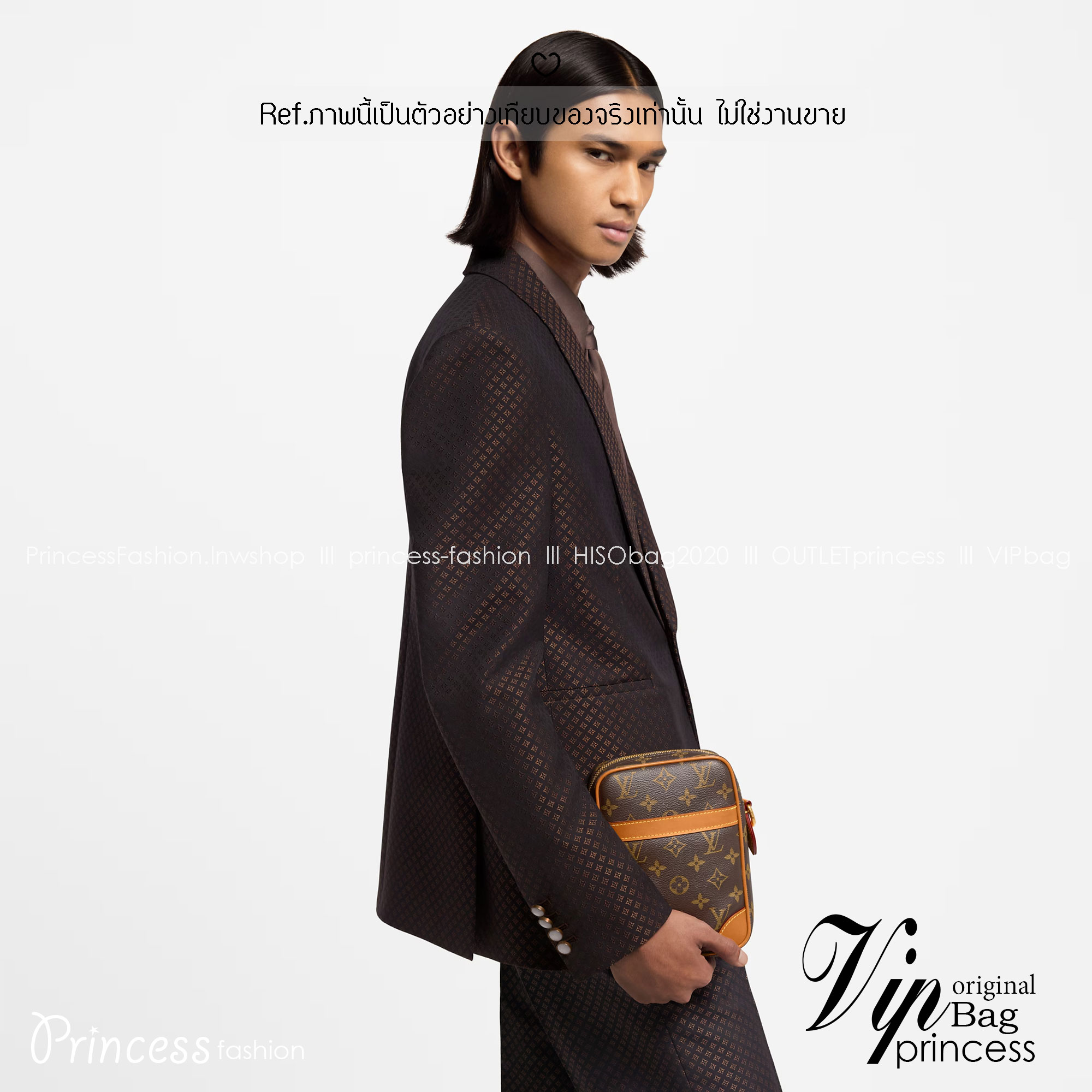 LV Danube bag Monogram Canvas / LV Phone Bag กระเป๋าสะพายทรงแมสเซ็นเจอร์ใบเล็ก ใช้เป็นกระเป๋าใส่โทรศัพท์ได้ ดีไซส์คลาสสิกวินเทจหรูหรา พิมพ์ลายโมโนแกรมขับเน้นลุควินเทจให้โดดเด่นสวยงาม