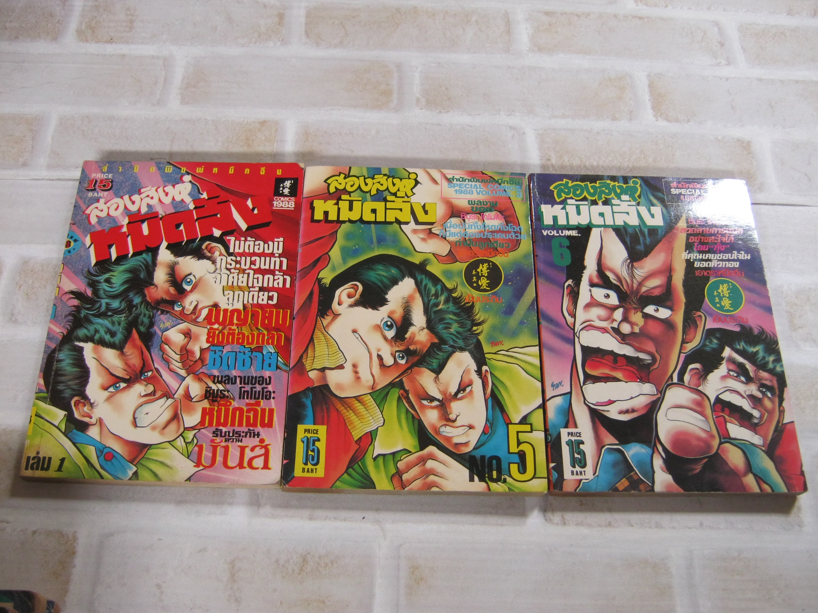 สองสิงห์หมัดสั่ง ชุด เล่ม 1-3