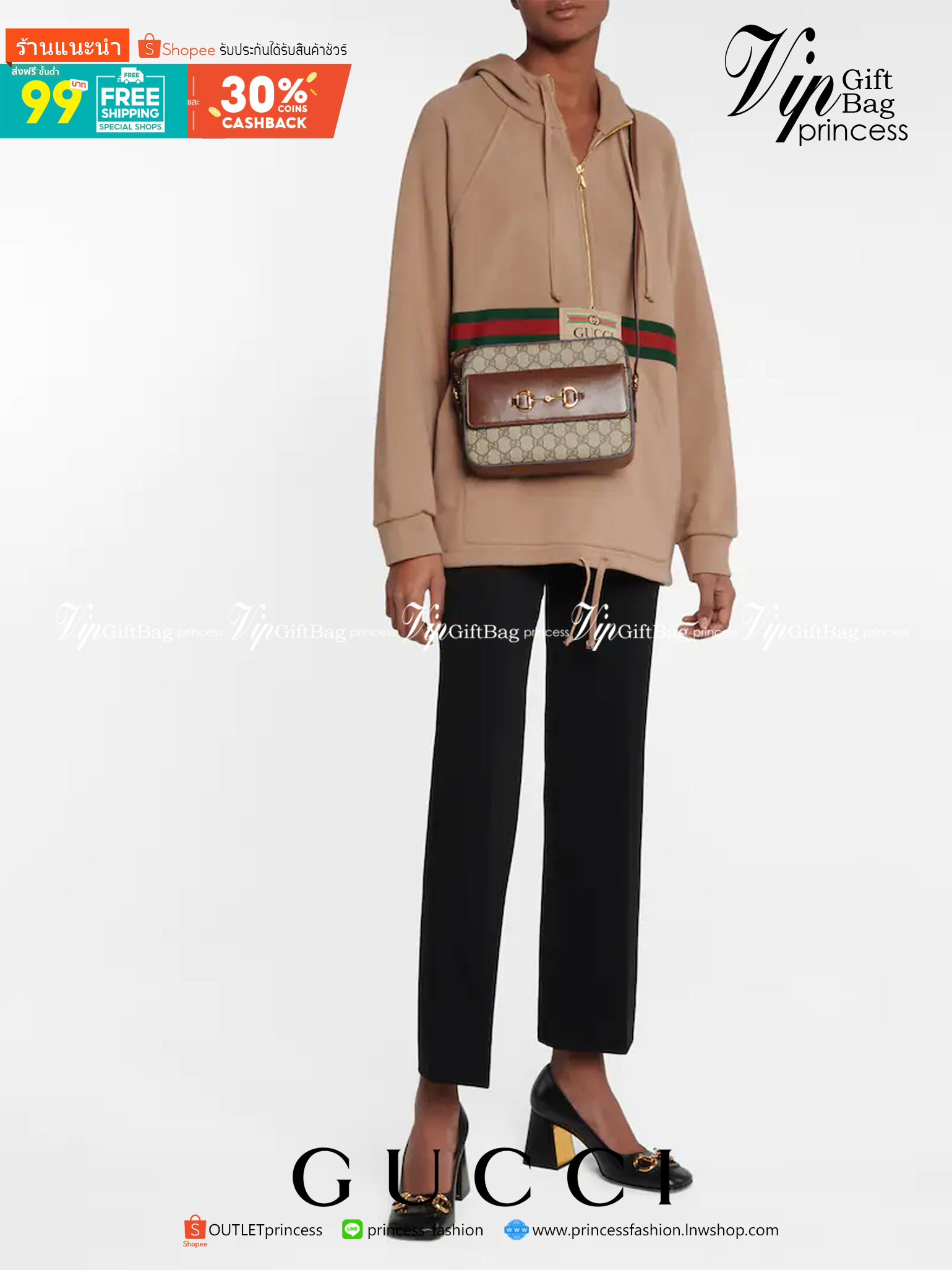 หนังแท้ GUCCI Horsebit 1955 small shoulder bag พร้อมส่งที่ไทย หนังเกรดเทพดีสุด ภาพสินค้าถ่ายจากงานขายจริงค่ะ