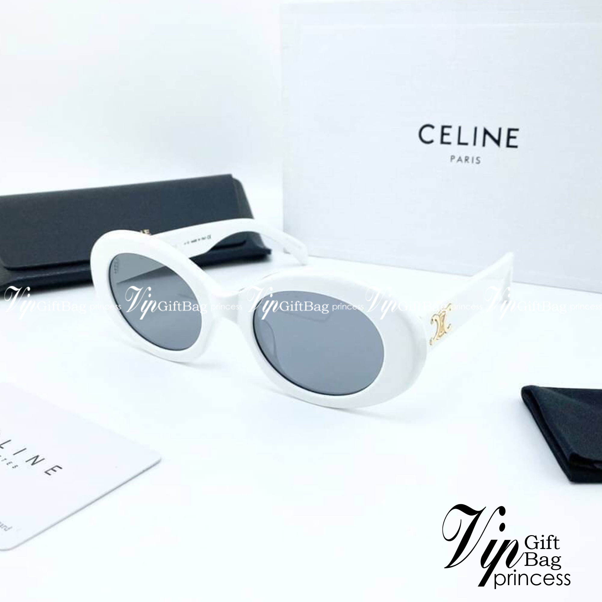 CELINE SUNGLASSES แว่นตากันแดดซีลีน เกรดออริจินอล 1:1 งานสวยสุด คุณภาพดี Hi-quality กันแดดเต็มประสิทธิภาพ UV protection ภาพถ่ายจากสินค้าจริง