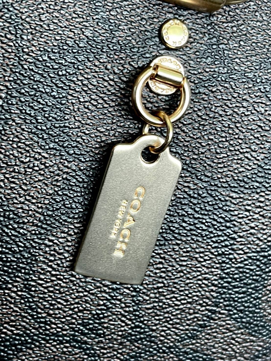 Coach KATY SATCHEL IN SIGNATURE CANVAS (C OACH 2558)