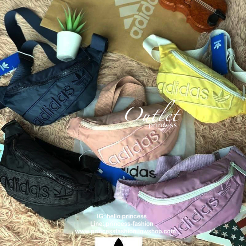 Adidas Originals กระเป๋า Funny Bum Bag (DV0224) กระเป๋าสะพายคาดอกหรือคาดเอวสไตล์สปอร์ต วัสดุNylon Polyester น้ำหนักเบา ใช้งานง่ายสะดวก มีช่องซิปใช้งาน2ช่อง ทั้งด้านหน้าและด้านหลัง สายปรับได้ยาวถึง105cm ดีเทลสวยๆเป็นโลโก้ปักลายแบรนด์แบบตัวนูนด้านหน้า ใช้งา