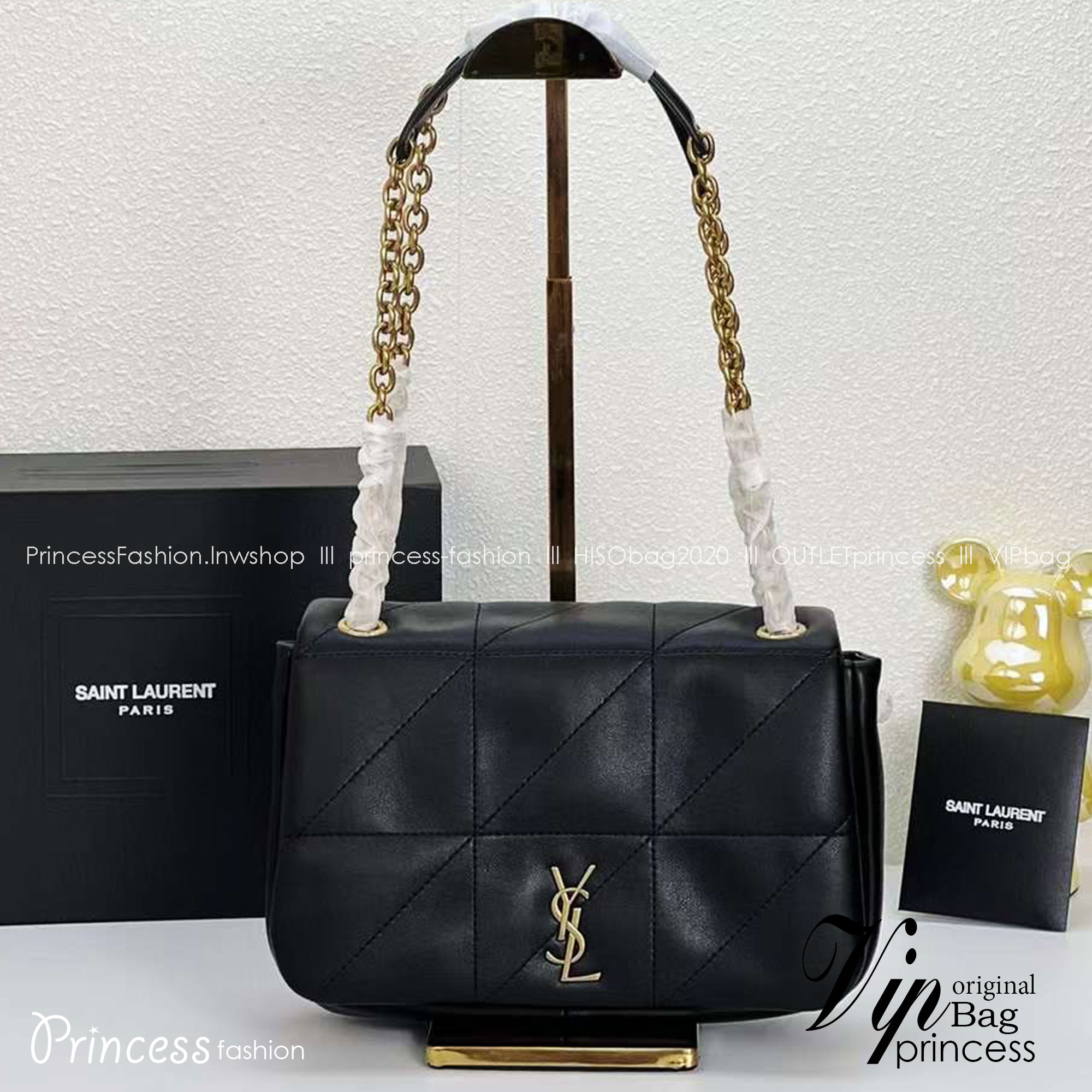 YSL SMALL JAMIE LEATER BAG 25cm กระเป๋าสะพาย เกรดหนังสวยเต็มใบ เกรดออริ 1:1 ใช้งานต่างประเทศได้