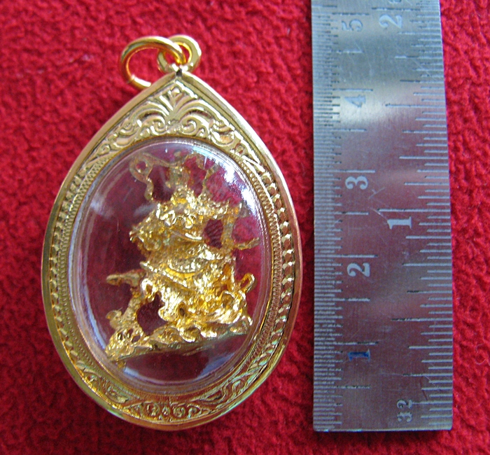 สินค้าหมดค่ะ จี้เทพนาจาปราบมาร(เทพเจ้าแห่งความสำเร็จและชัยชนะ)เนื้อทองเลี่ยมทองไมครอนพร้อมบทสรรเสริญค่ะ