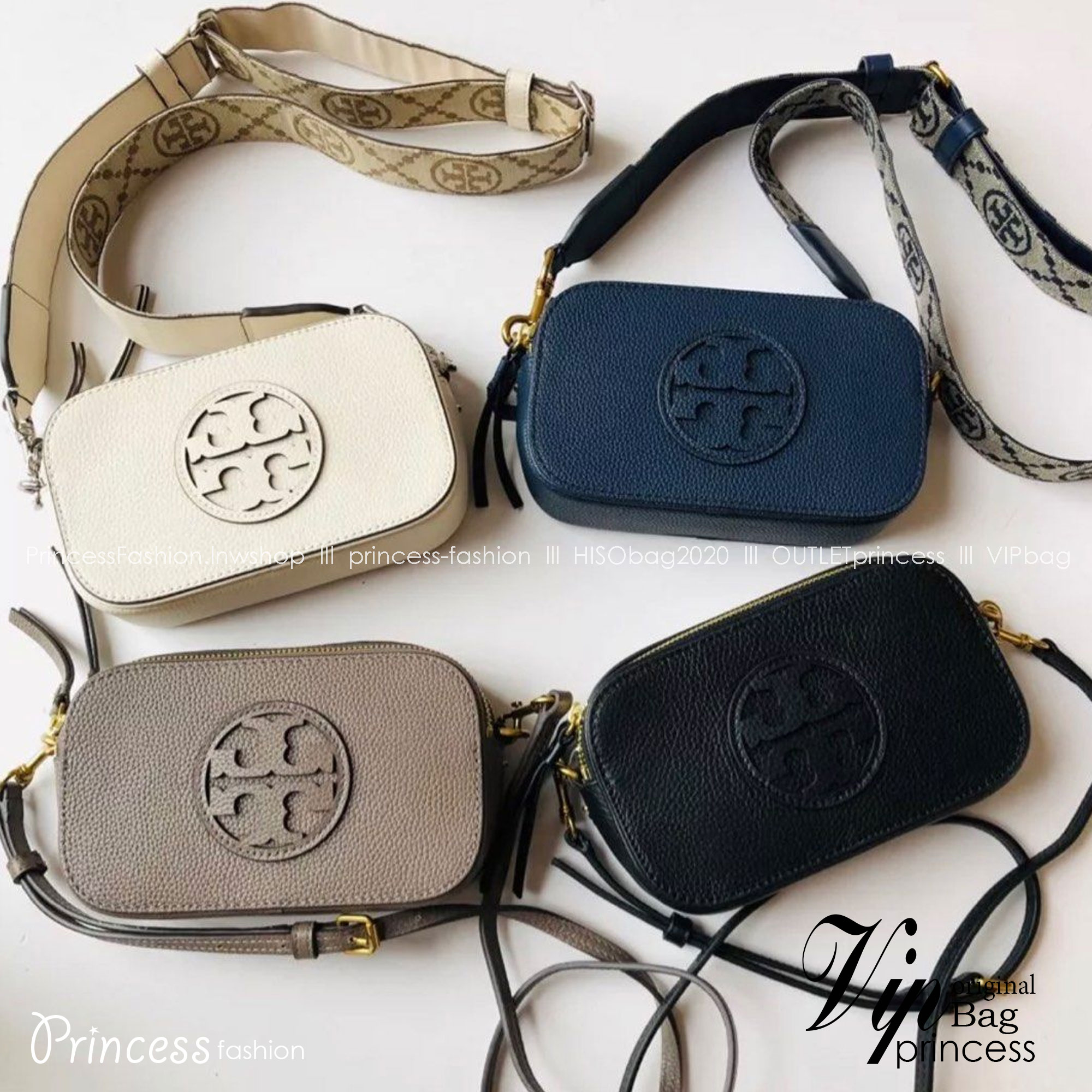 TORY BURCH Miller Mini Crossbody Bag / TORY CAMERA BAG / TORY BAG พร้อมส่ง 5 สี กระเป๋าสะพายใบเล็กมินิมอลในรูปทรงใหม่ที่คล่องตัว