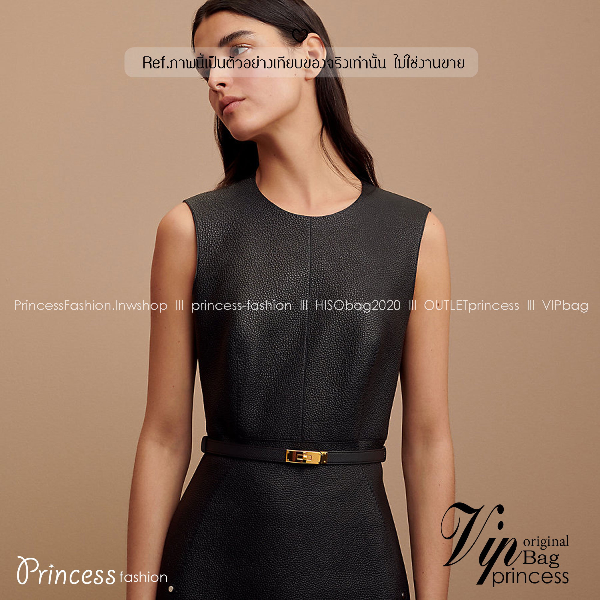 TOP ORI | Hermes Kelly 18 belt leather เข็มขัดแอเมสเกรดเทียบแท้ หนังแท้ full box set