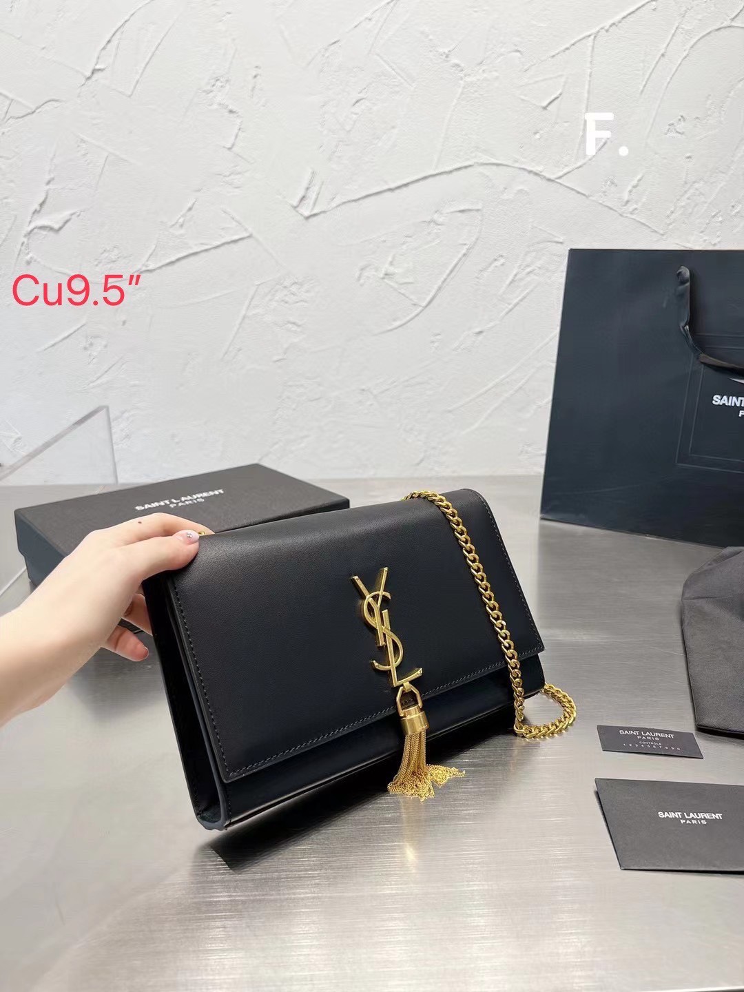 YSL Kate Tassel Shoulder Bag / YSL BAG พร้อมส่ง 6 สี กระเป๋าสะพายแบรนด์หรู รุ่นฮิตลอดกาล งานสวยดูดีมีระดับ ปั้มทุกจุด งานหนังเรียบสวยมากๆ