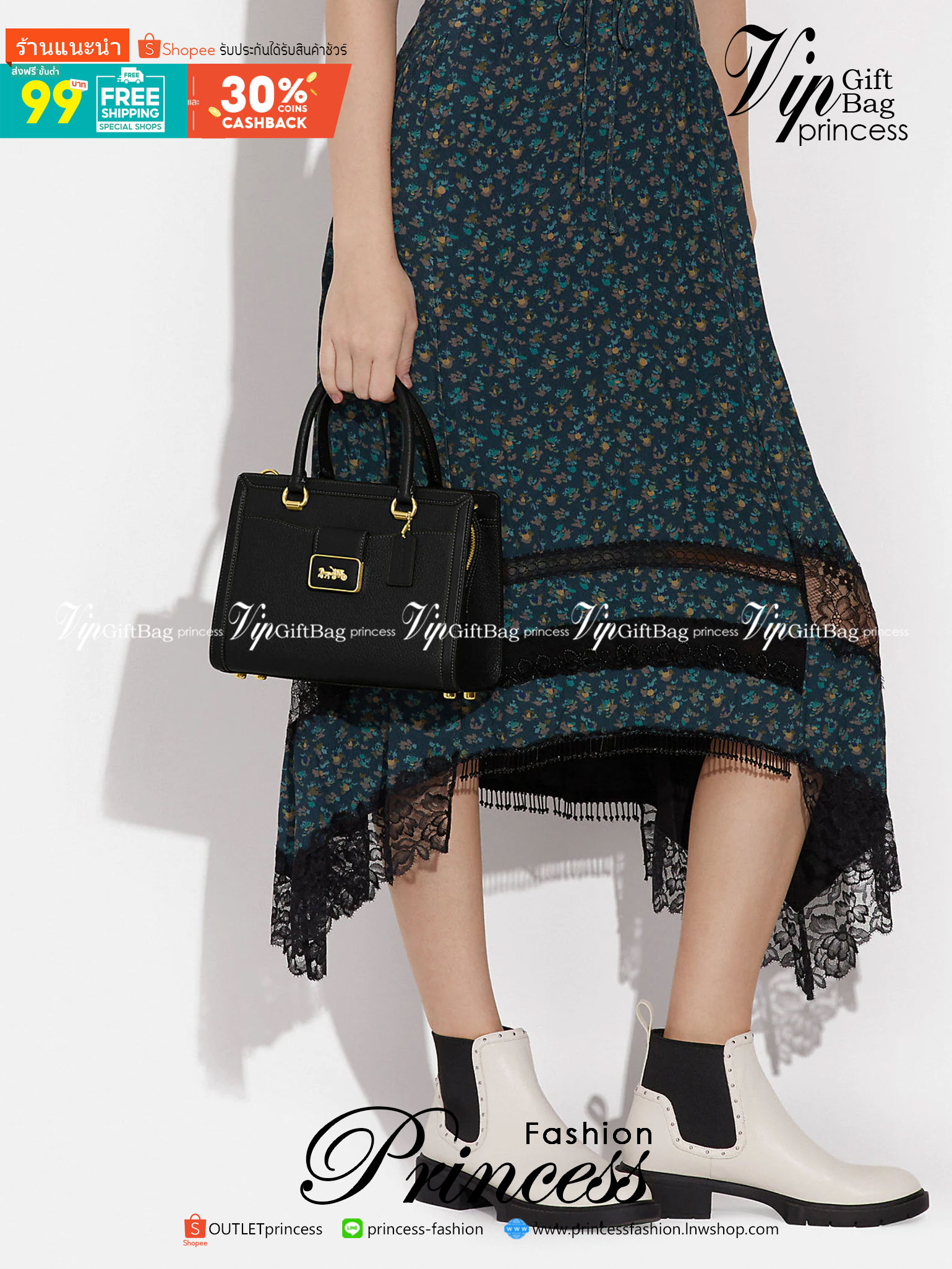 COACH GRACE CARRYALL BAG((cc141)) สวย หรู มาเลยจ้าา พร้อมส่ง! กระเป๋าหิ้ว//สะพายแบบครอสบอดี้ร์ หนังแท้ ทรงสวยหรู อัพลุคให้คุณผู้หญิงดูดีได้เลยทีเดียวค่ะ ด้านหน้าออกแบบเป็นช่องกระดุมแม่เหล็กพร้อมป้ายโละหะแบรนด์เด่นหรูค่ะ เปิด-ปิดกระเป๋าด้วยซิป ภายในใส่กระเ