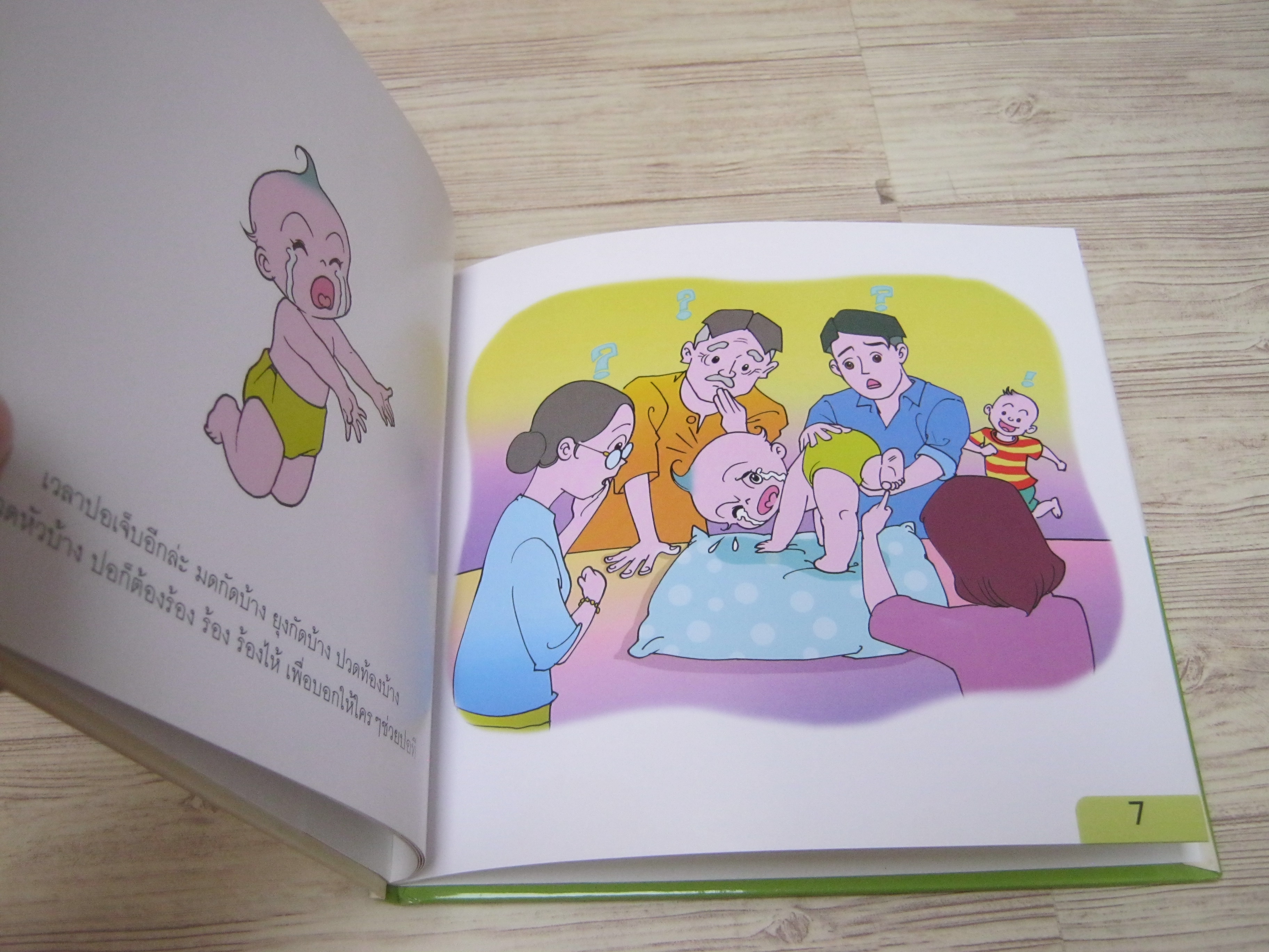 นิทานชุดเด็กเอ๋ยเด็กน้อย ปอร้องไห้ ป้านิดดา เรื่อง โอม รัชเวทย์ ภาพ