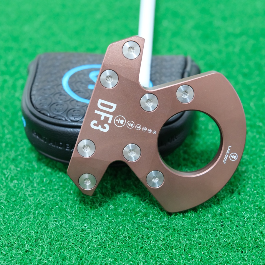 LAB GOLF DF3 CAPPUCCINO PUTTER CB GOLF 38 INCH 69* LIE GRAPHITE COUNTER BALANCE + HEADCOVER