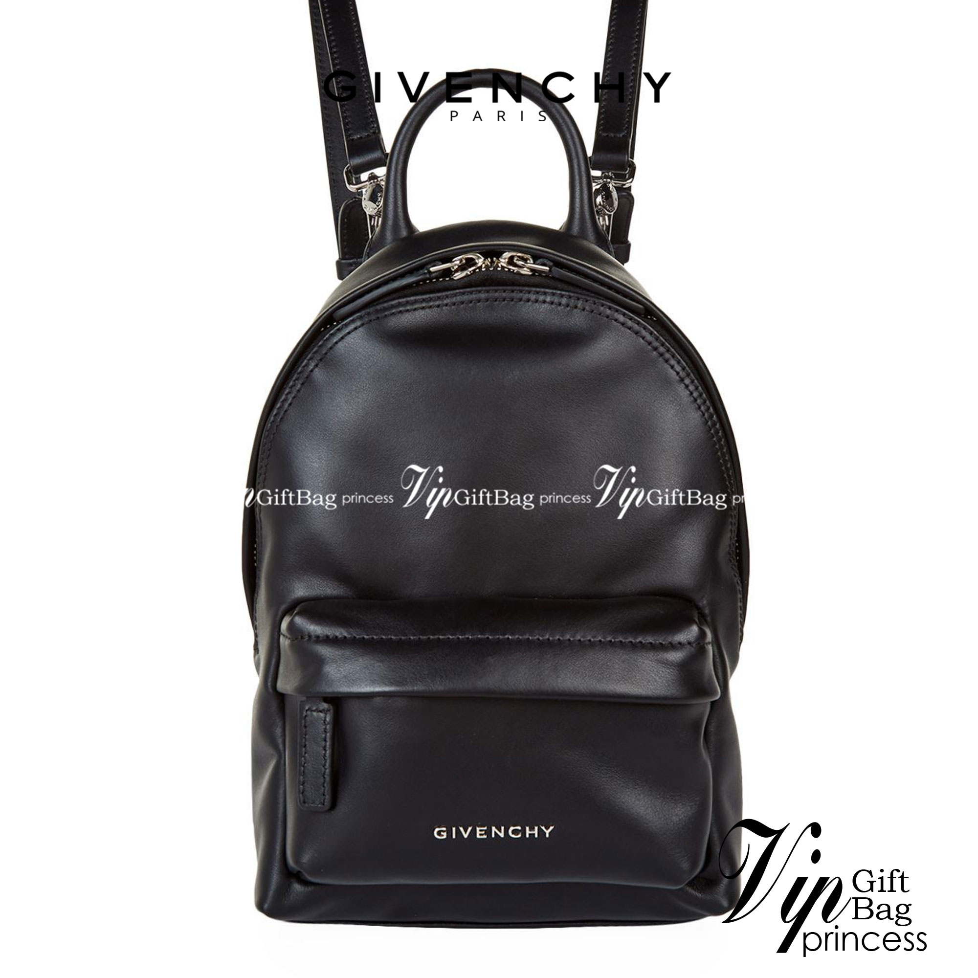หนังแท้ GIVENCHY PARIS IN LEATHER BACKPACK พร้อมส่งที่ไทย งานเกรดออริจินอล ใช้งานต่างประเทศได้ กระเป๋าเป้ กระเป๋าสะพายหลังใบใหญ่ จุของได้เยอะ สีดำล้วนคลาสสิกมากๆค่ะ หนังแท้คุณภาพดียิ่งใช้หนังยิ่งสวย ใช้ได้ทั้งหญิง/ชาย ใบนี้คุ้มค่าราคามากๆ ทั้งดีไซน์และฟัง