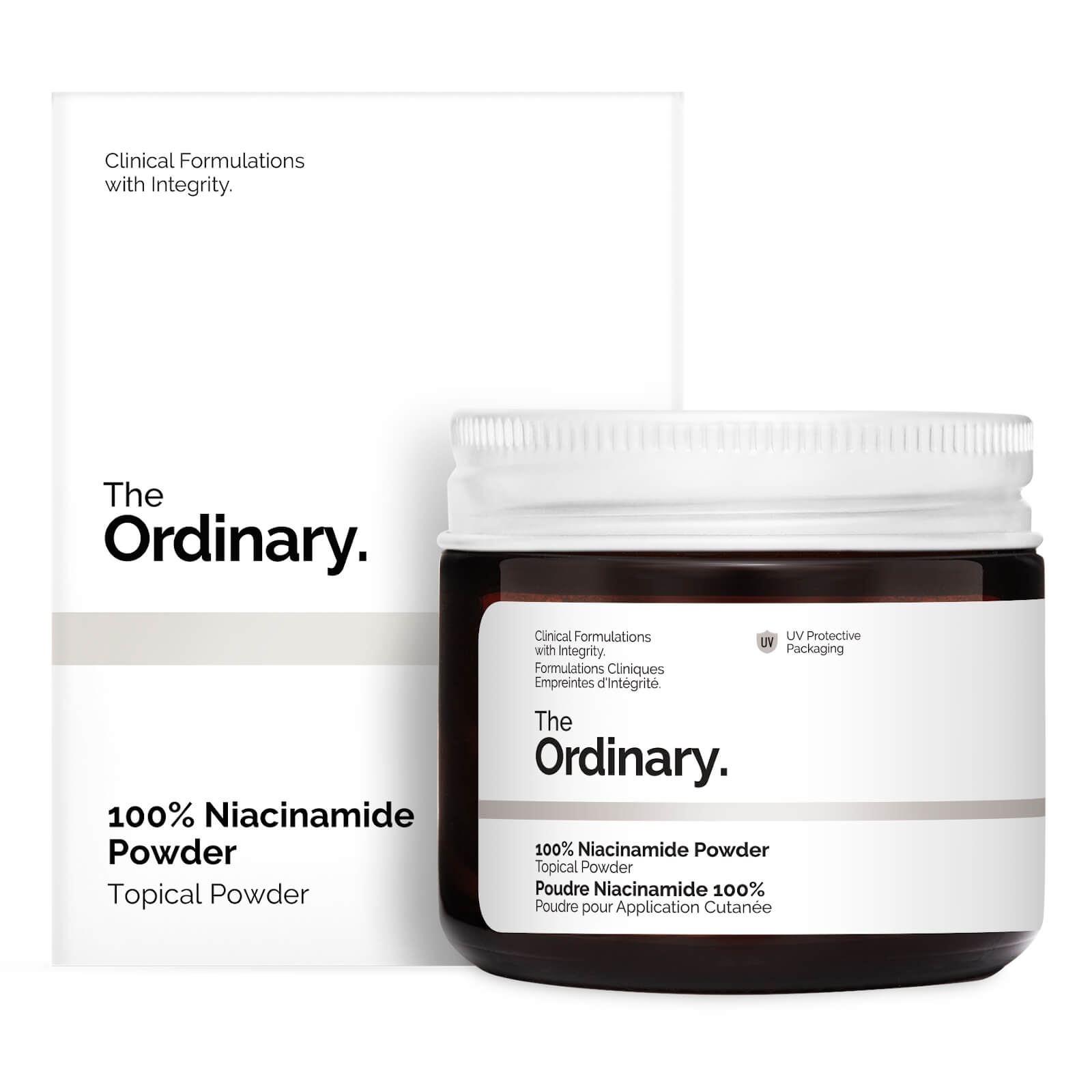 ส่งฟรีลงทะเบียนมีพร้อมส่งค่ะ The Ordinary 100% Niacinamide Powder 20 g