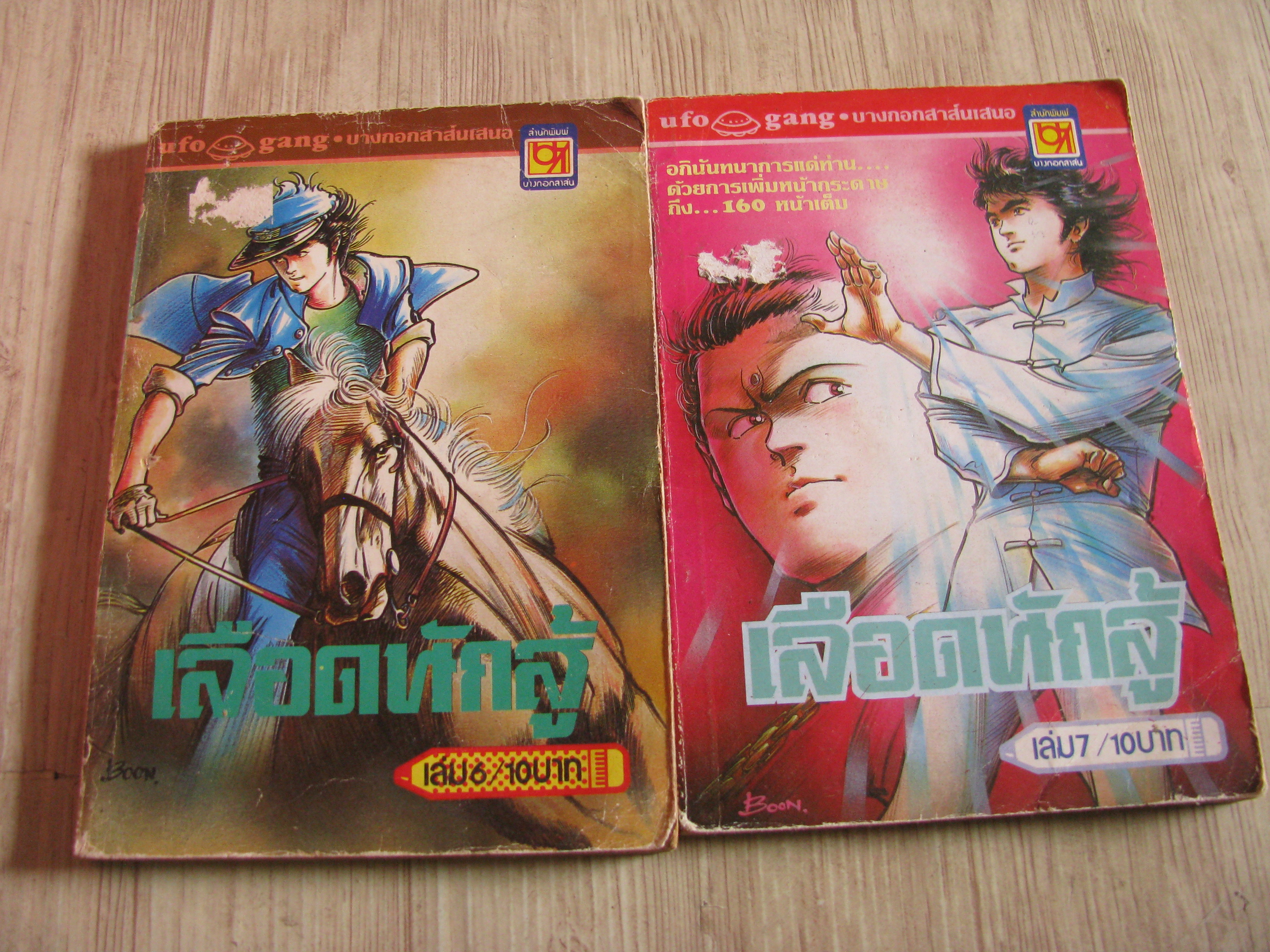 เลือดนักสู้ ชุด เล่ม 6,7