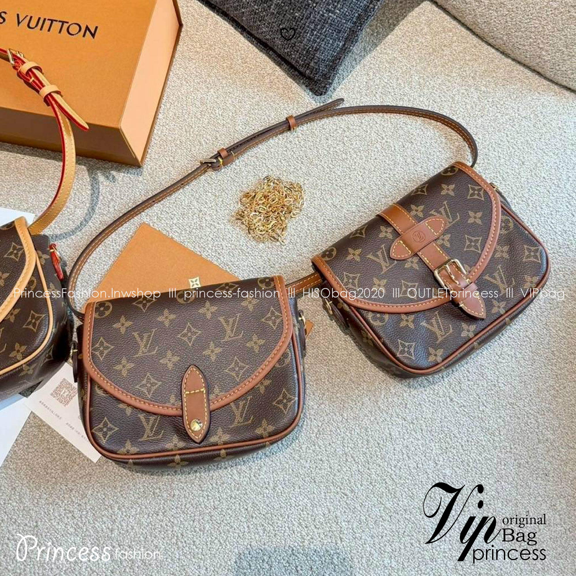 LV Marilyn White Multicolor Monogram Canvas Shoulder Bag สุดคุ้มกับกระเป๋าดีไซน์ใหม่ จัดคู่ดูโอ้ ได้ 2 ใบในราเดียว ปรับใช้งานได้ทั้งคาดเอวหรือสะพายได้ มาพร้อมสายสะพาย 2 แบบ ทั้งสายหนังและสายโซ่ คุ้มยิ่งกว่าอะไรทั้งหมดเลยค่า