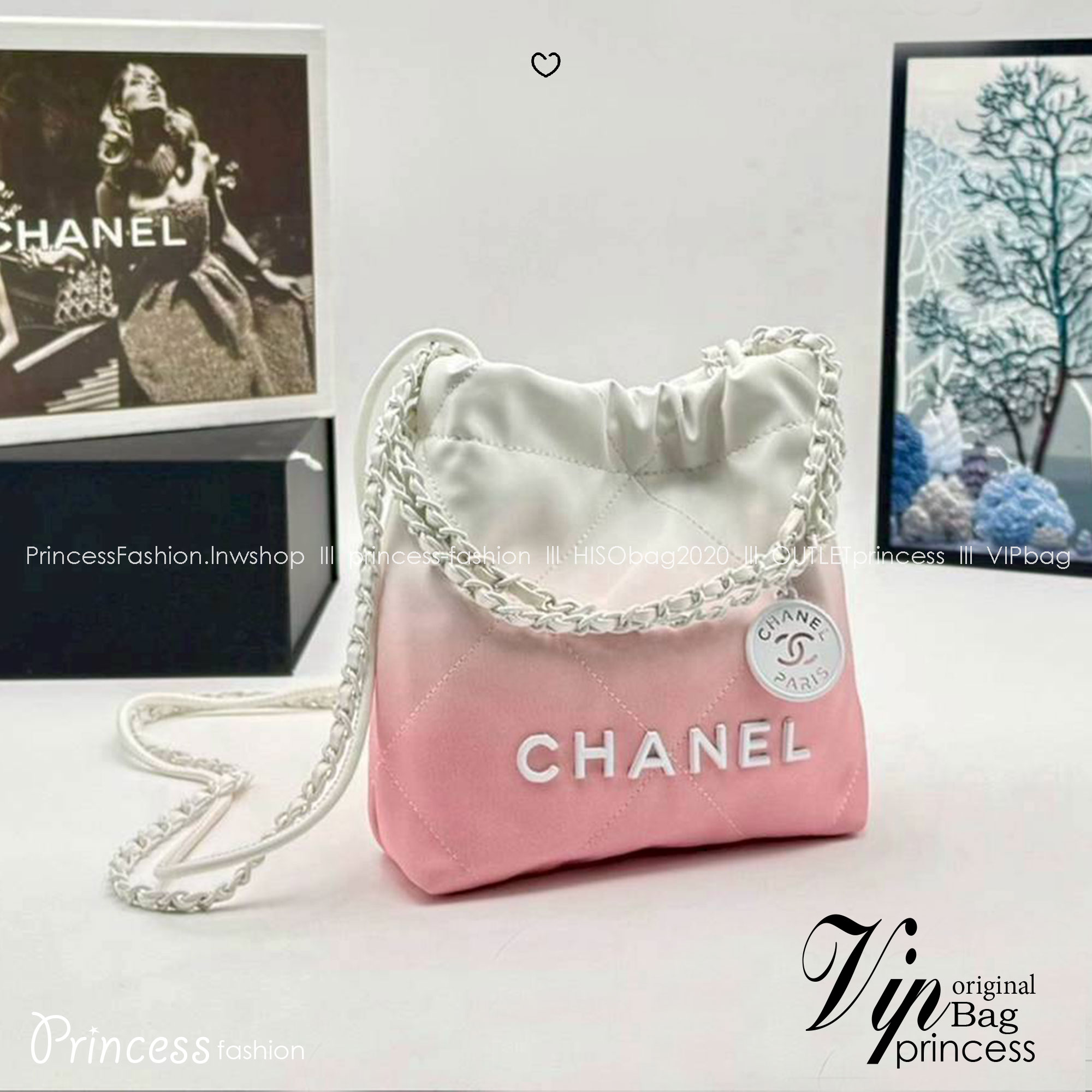 CHANEL 22 Mini bag สีใหม่ Gradient Color เข้าแล้วค่า สวยเกินต้านที่สุดกับไอเท็มนี้ ที่สาวๆหรือใครๆก็ต้องมีแล้ว!! มาในไซส์มินิ น่ารักจริงจัง!! แค่เห็นก็หลงรัก