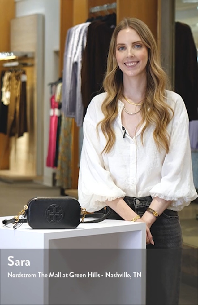 TORY BURCH Miller Mini Crossbody Bag / TORY CAMERA BAG / TORY BAG พร้อมส่ง 5 สี กระเป๋าสะพายใบเล็กมินิมอลในรูปทรงใหม่ที่คล่องตัว