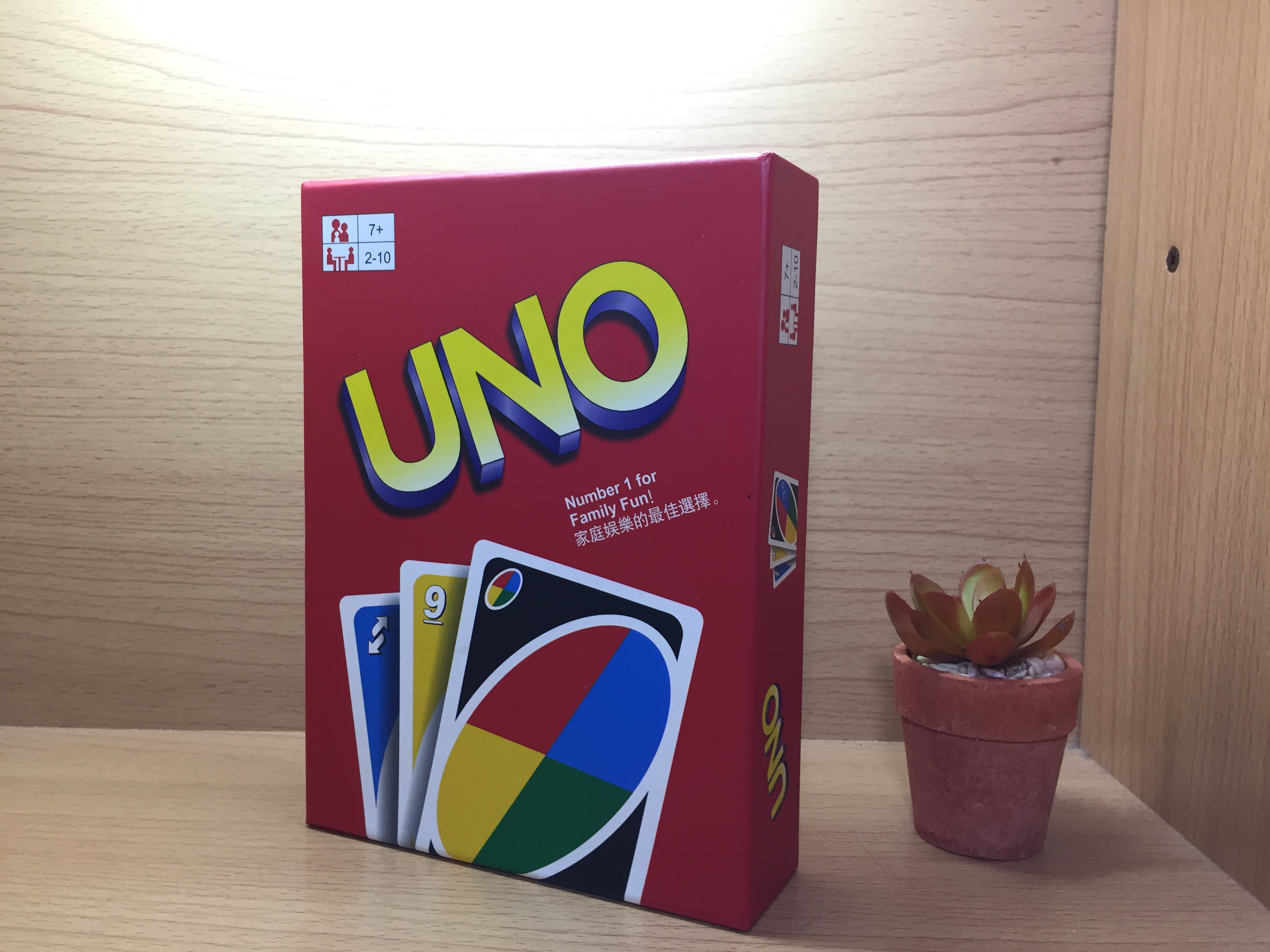 UNO อูโน่เกมต่อสีและอักษร(ไซส์จัมโบ้)