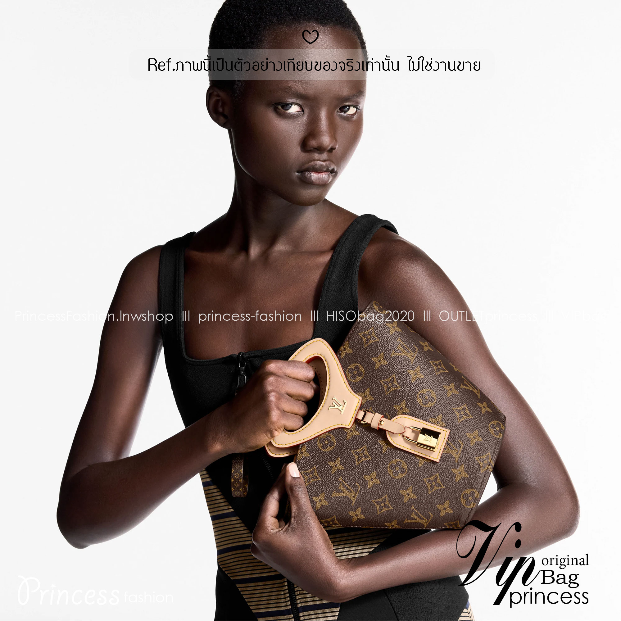 ORI หนังแท้ | LV Rivage BB Spring-Summer 2025 / LV Bucket Bag ใหม่ล่าสุด กระเป๋าสะพายทรงบัคเก็ต จัดเต็มาสุดปัง ทรงสวยทรงใหม่โดดเด่นด้วยหูจับในตัวที่ออกแบบใหม่ได้เก๋ลัคชูมาก