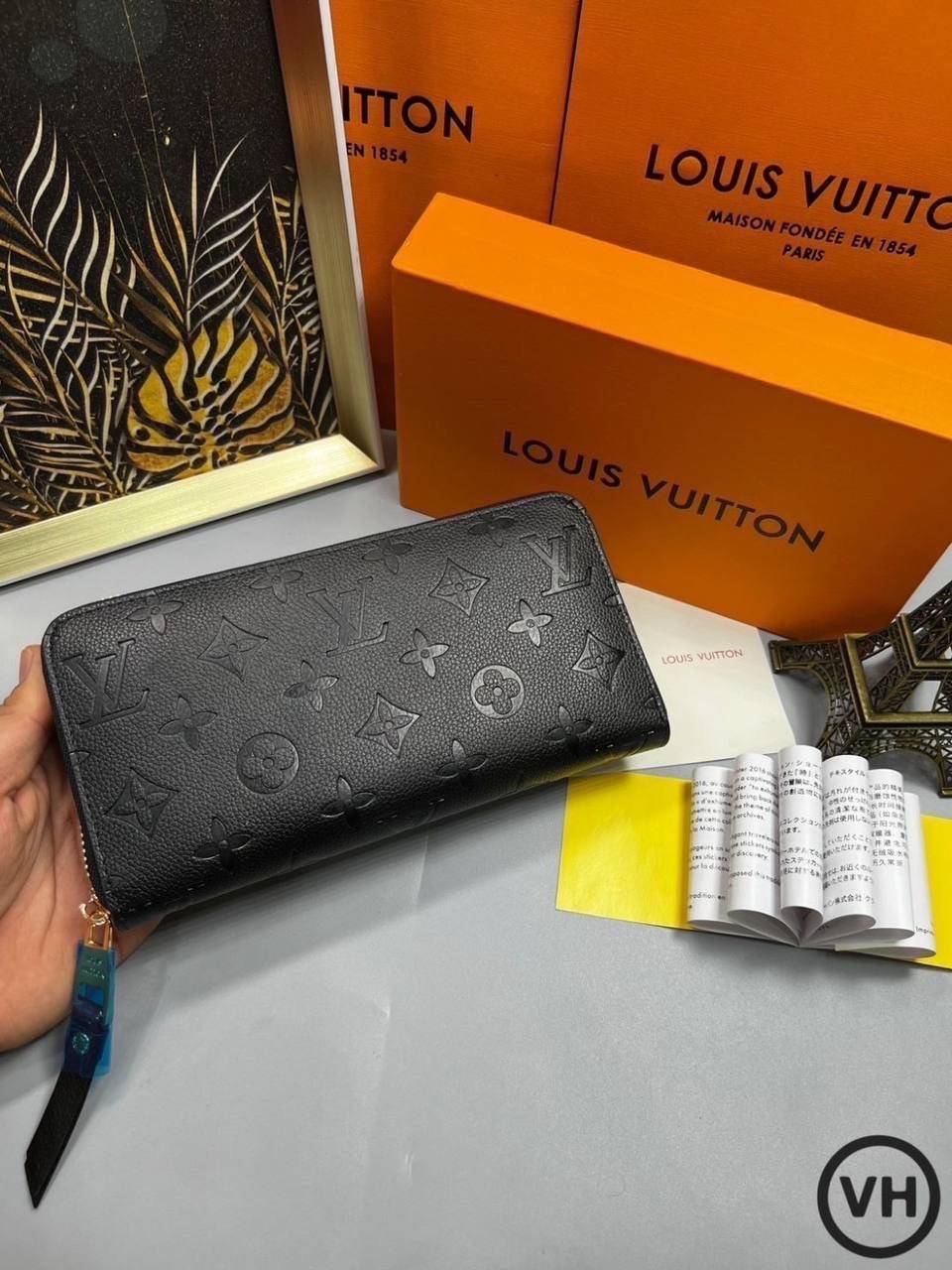 ORI หนังแท้ | LV Zippy Horizontal Monogram Shadow / LV LongWallet กระเป๋าสตางค์ใบยาว กระเป๋าสตางค์ซิปรอบ