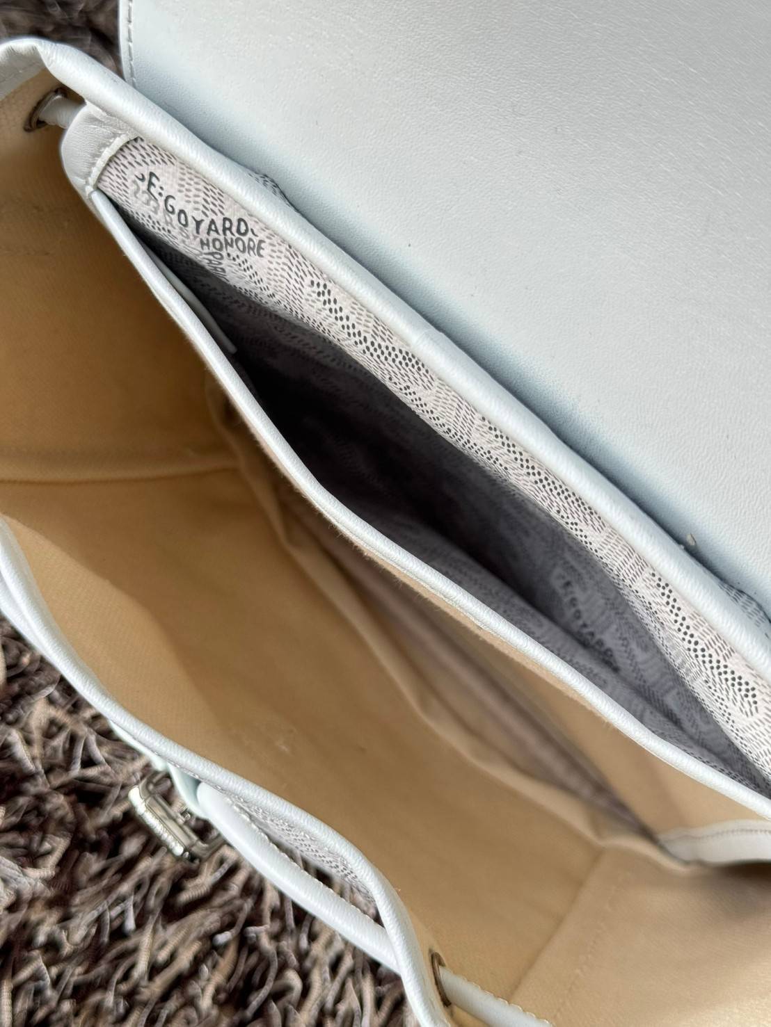 ORI หนังแท้ | Goyard Alpin Mini Backpack กระเป๋าเป้สะพายหลัง ปรับถือหรือสะพายข้างได้อย่างลงตัว ที่สามารถทำให้เป็นหลายรูปแบบ