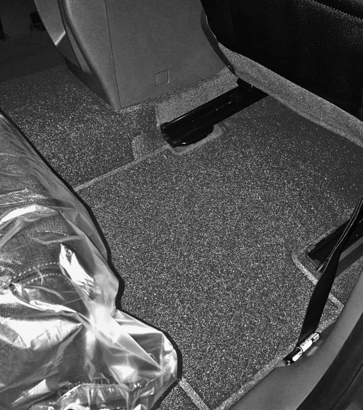 พรมดักฝุ่นไวนิล FORD RANGER CAB ปี2012-21 พรมไวนิล แรนเจอร์ รีดขอบ เข้ารูป เต็มคัน