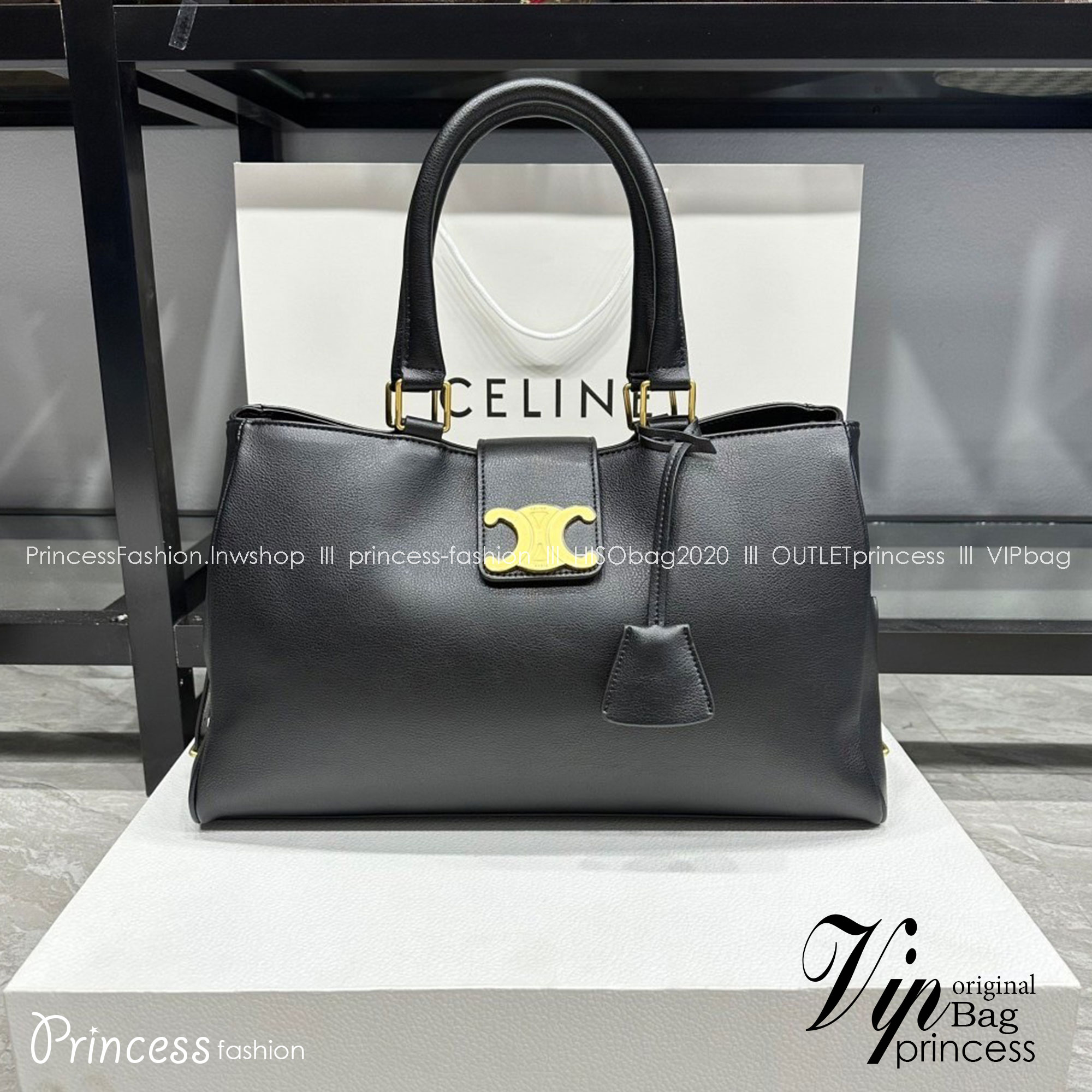 CELINE MEDIUM APPOLINE BAG IN SUPPLE 3 สี พร้อมส่ง กระเป๋าใบใหญ่จุของได้เยอะ รุ่นใหม่หนังสวย เกรดออริจินอล สลับแท้